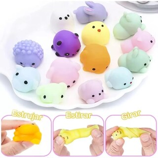 Foto 5 | Juguete Escuichi Squishy Barato Antiestres Lab.g Multicolor