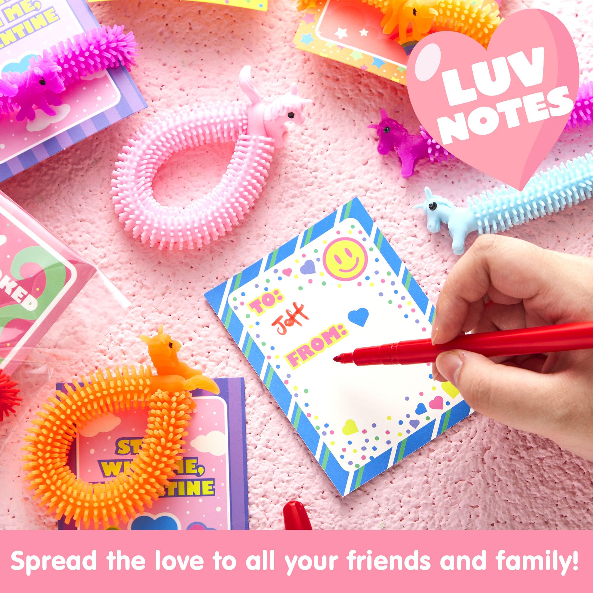 Foto 7 pulgar | Juego De 30 Tarjetas De Regalo Para El Día De San Valentín Con Juguetes De Cuerda Elástica - Venta Internacional.