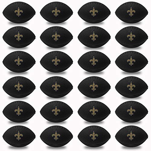 Foto 1 | Pelotas Antiestrés Franklin Sports Nfl New Orleans Saints X24 - Venta Internacional.