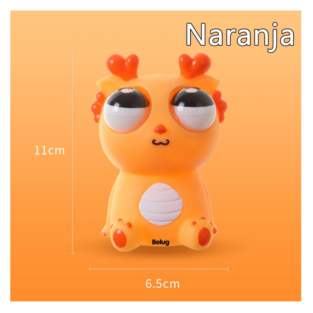Foto 3 pulgar | Juguetes Antiestrés Belug   Naranja