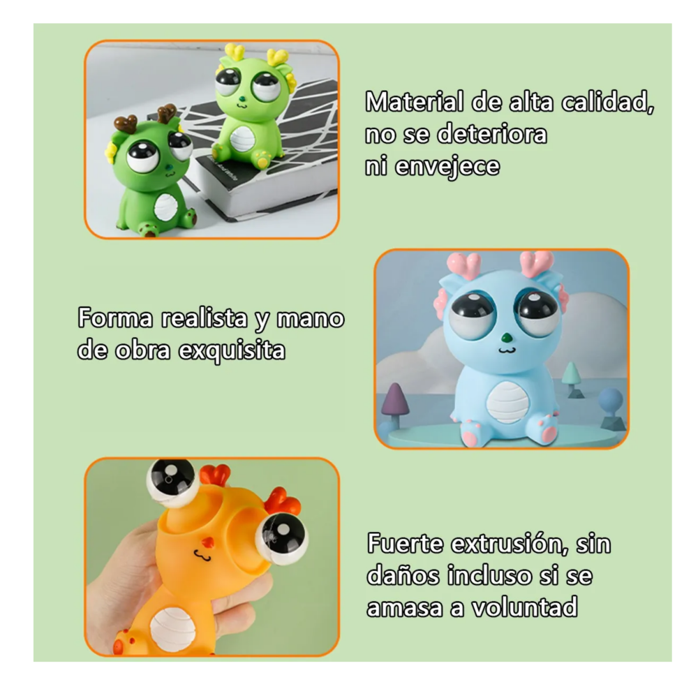 Foto 3 | Juguetes Antiestrés Belug   Naranja