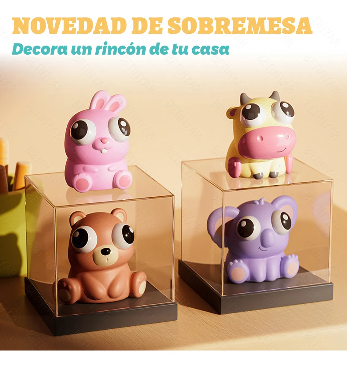 Foto 5 | 8pzs Estres Animal Juguete   Belug Juguetes Para El Suave Estirable Colores