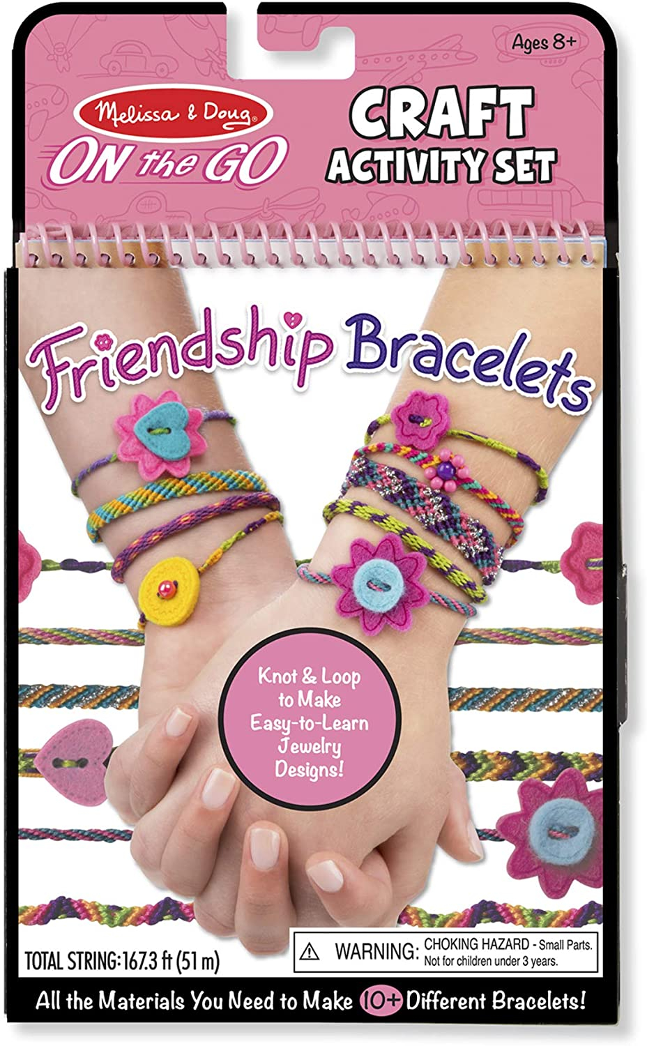 Foto 2 pulgar | Venta Internacional - Pulseras de Amistad On-the-go Crafts de Melissa & Doug