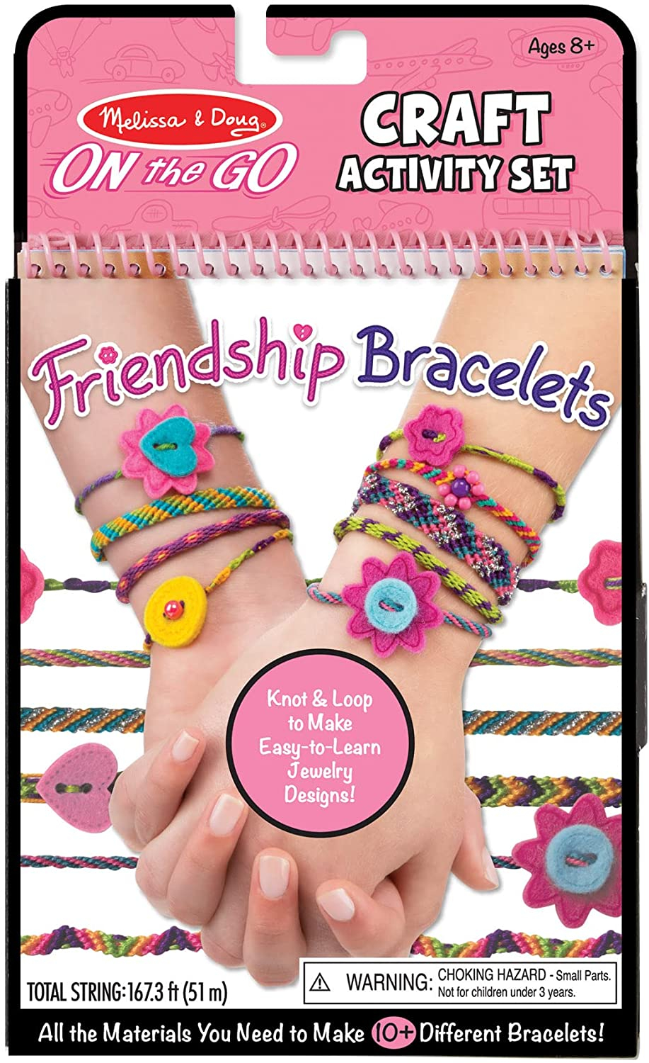 Foto 8 | Venta Internacional - Pulseras de Amistad On-the-go Crafts de Melissa & Doug