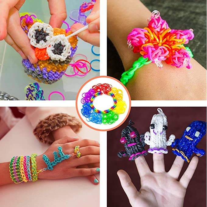 Foto 6 pulgar | Venta Internacional - Kit De Gomas Elásticas Yitohop 12080+ Loom Bands Para Pulsera Maki