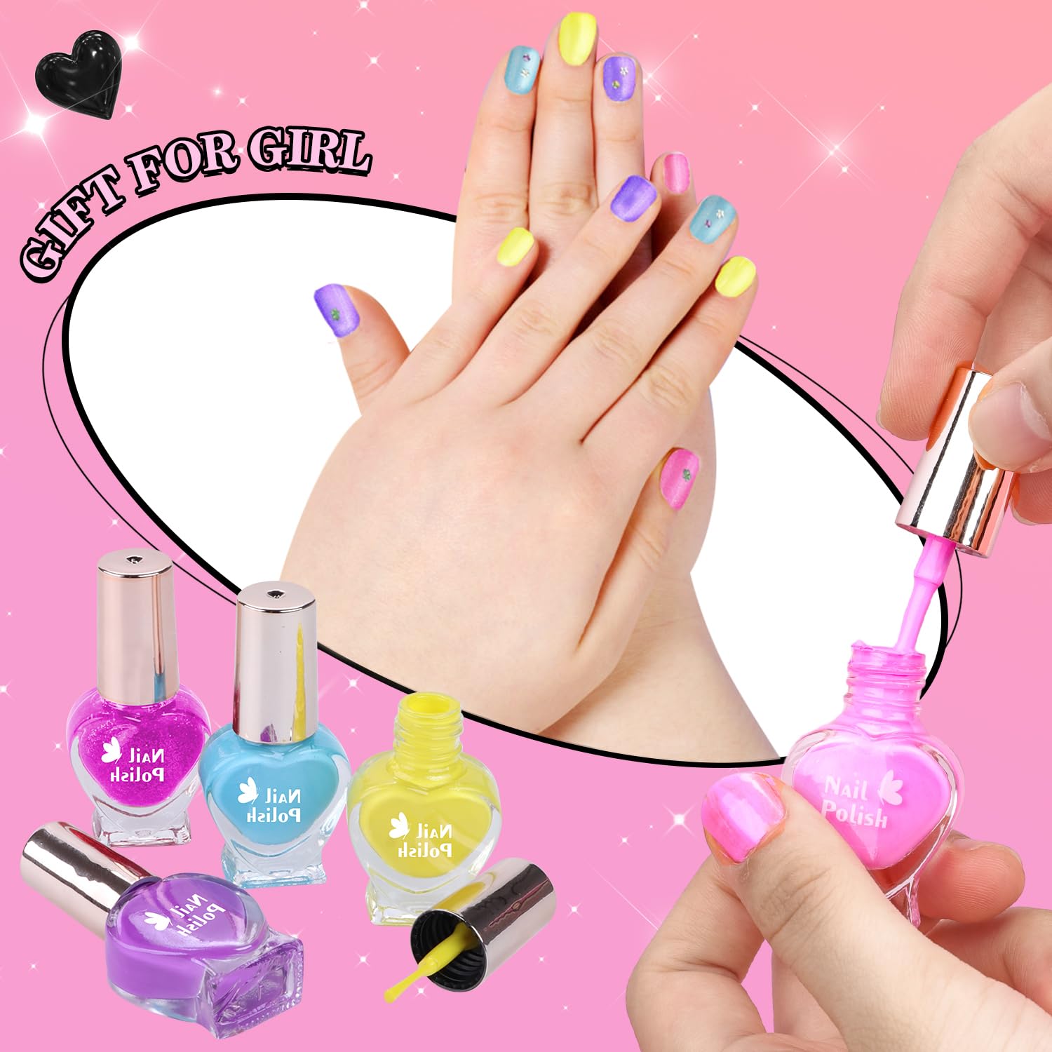 Foto 7 | Venta Internacional - Kit Para Hacer Pulseras Con Dijes Y Decoración De Uñas Para Niñas De 5 A 1 Año