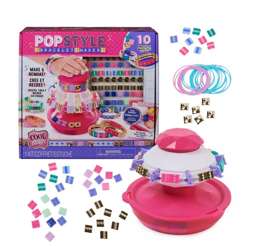 Kit Cool Maker Estudio Pop Creador de Pulseras Spin Master $1,200