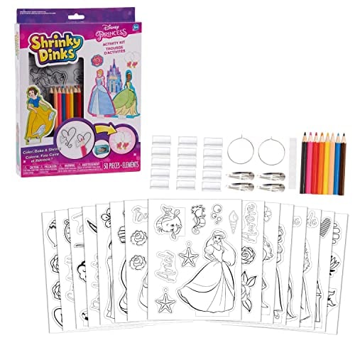 Kit De Manualidades Just Play Disney Princesses Shrinky Dink - Venta Internacional. $705