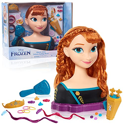 Styling Head Just Play Disney Frozen 2 Queen Anna +3 Años - Venta Internacional.