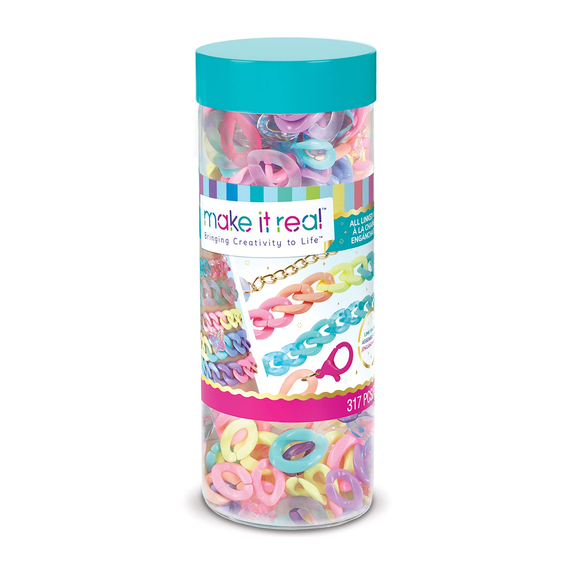 Kit de Fabricación de Joyas Make It Real All Linked Up para Niños - Venta Internacional