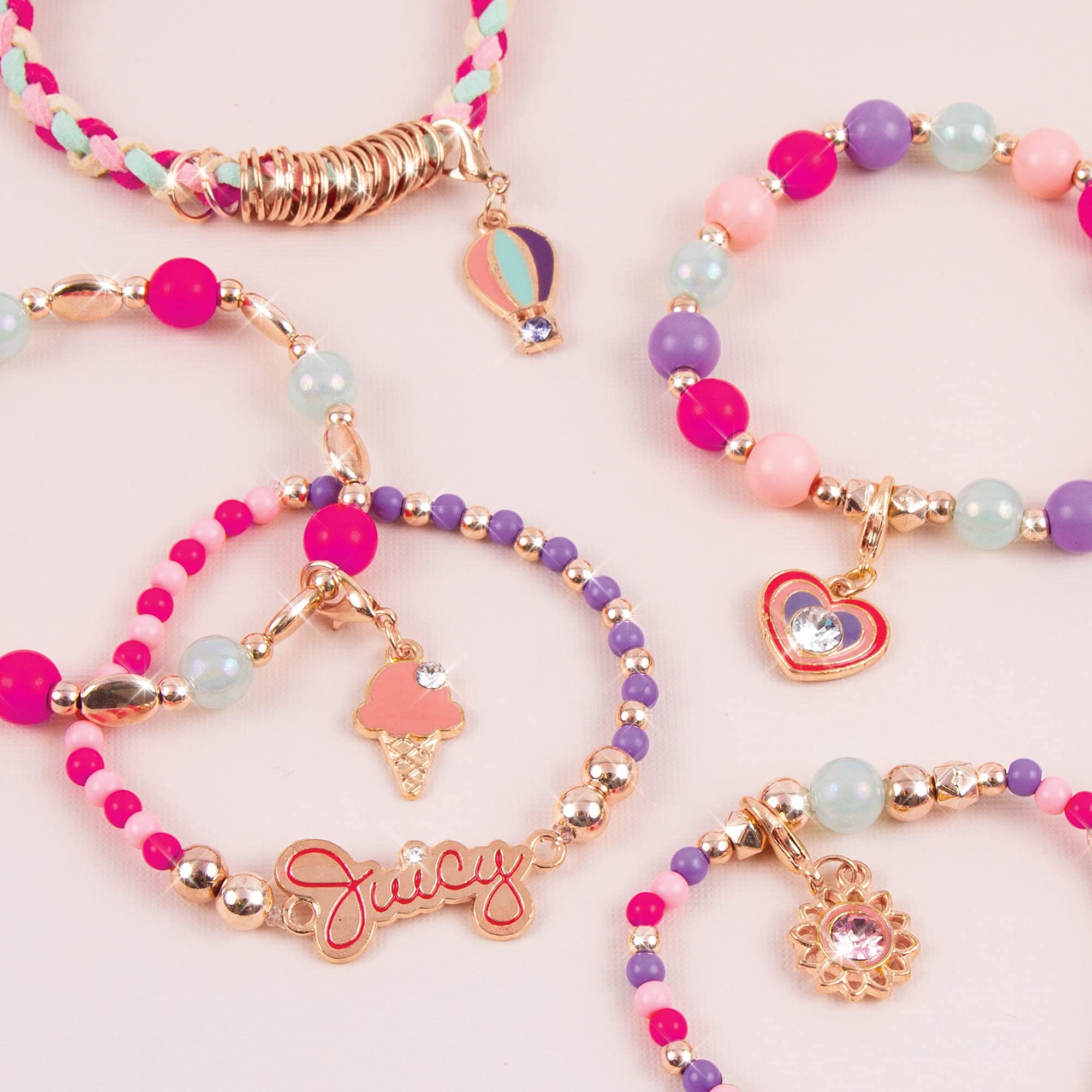 Foto 7 | Kit para Hacer Pulseras con Dijes Make It Real Juicy Couture Girls - Venta Internacional