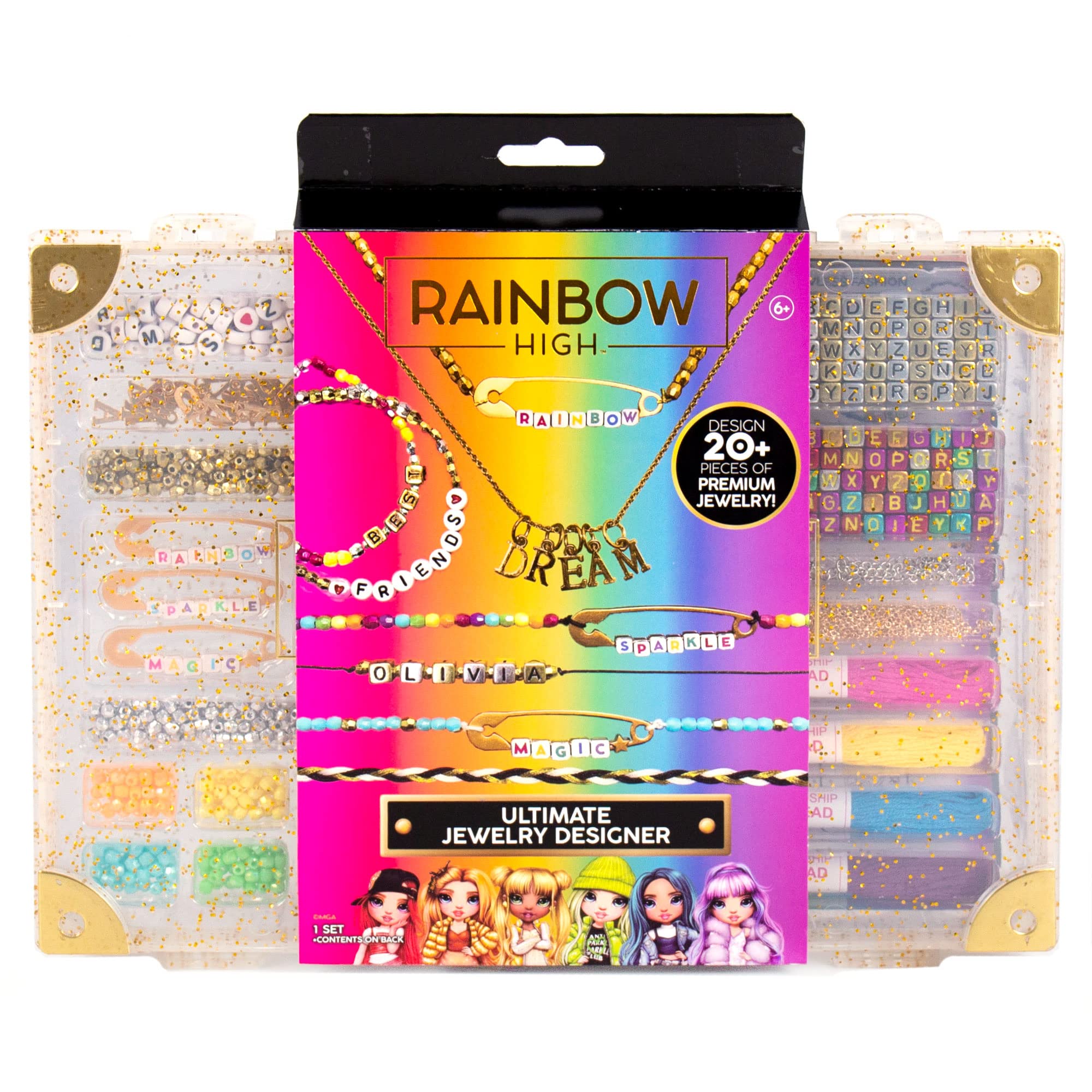 Kit Para Hacer Joyas Rainbow High Ultimate Con Más De 20 Piezas - Venta Internacional.