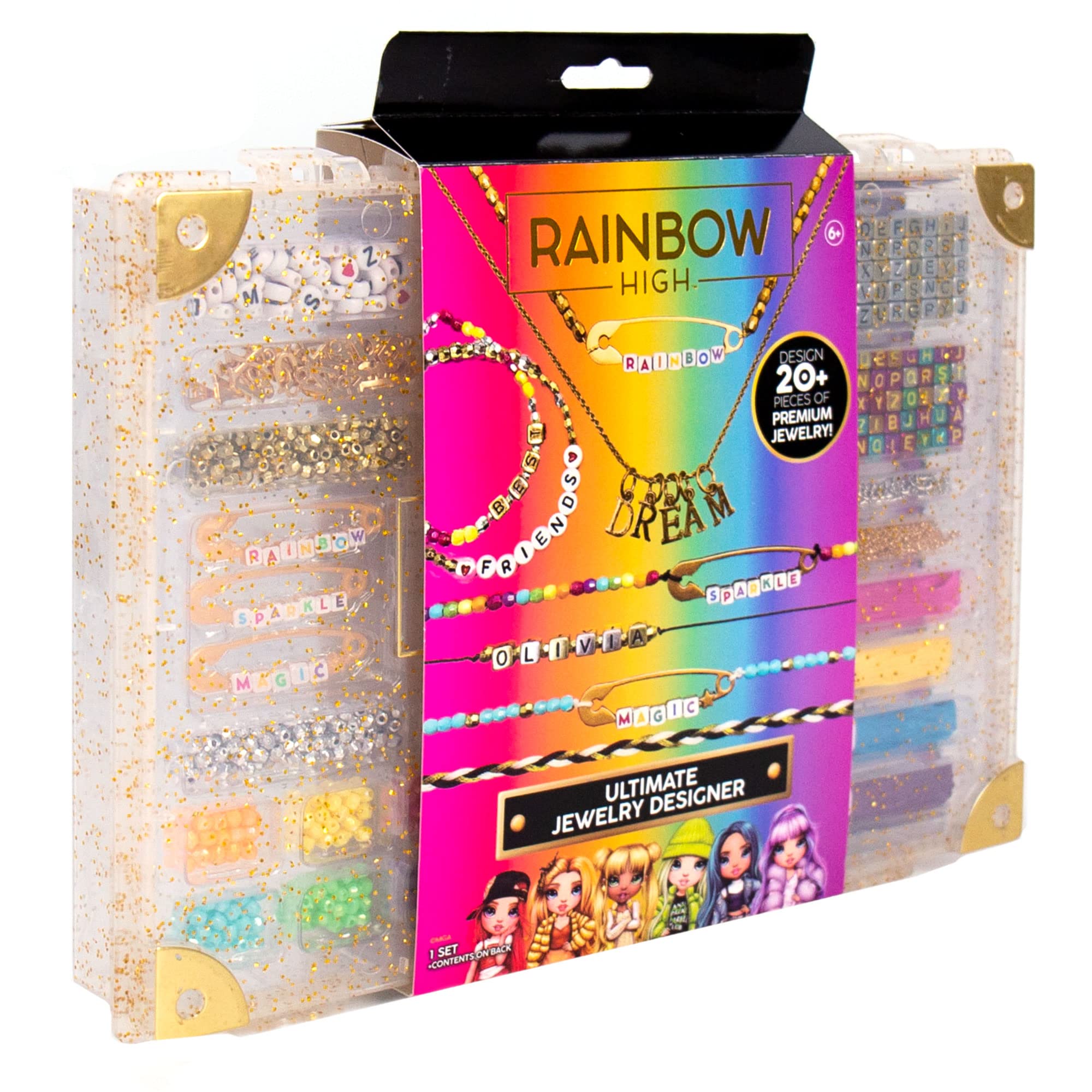 Foto 7 pulgar | Kit Para Hacer Joyas Rainbow High Ultimate Con Más De 20 Piezas - Venta Internacional.