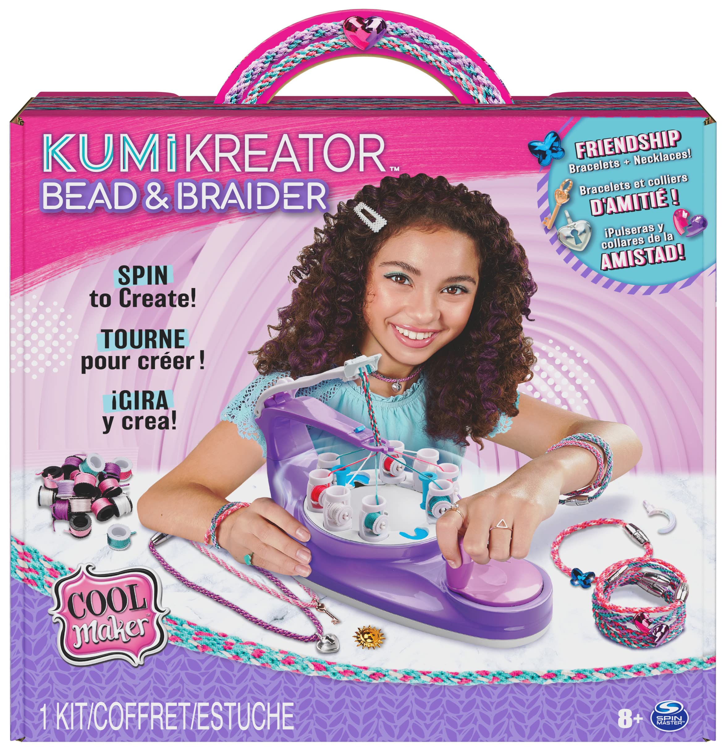 Kit Para Hacer Collares Y Pulseras Friendship Cool Maker - Venta Internacional.