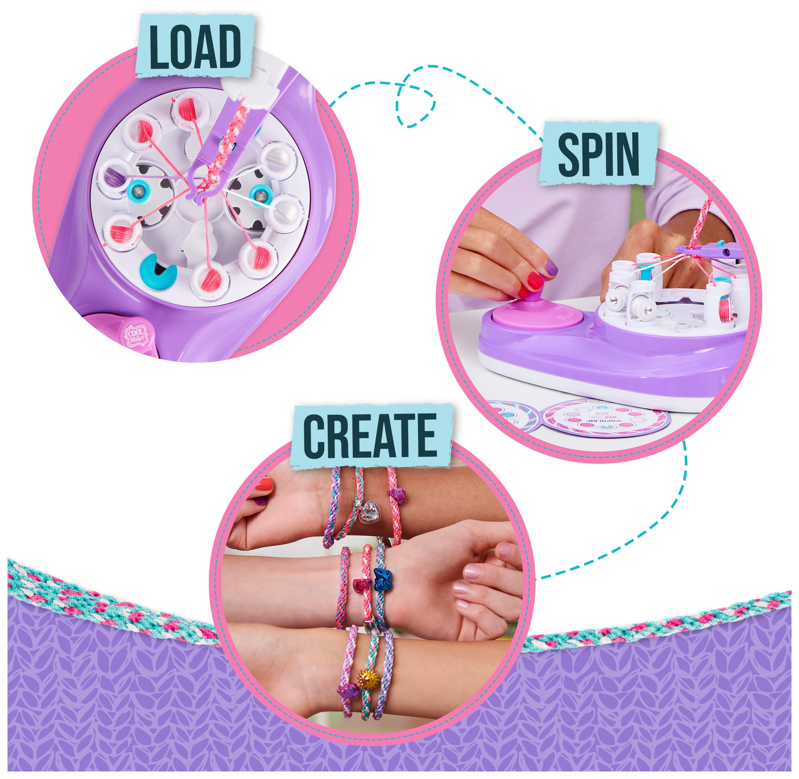 Foto 6 pulgar | Kit Para Hacer Collares Y Pulseras Friendship Cool Maker - Venta Internacional.