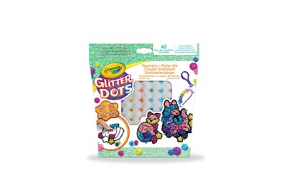 Foto 1 | Llavero Crayola Glitter Dots Sparkle Friends Con Menos Desorden - Venta Internacional.