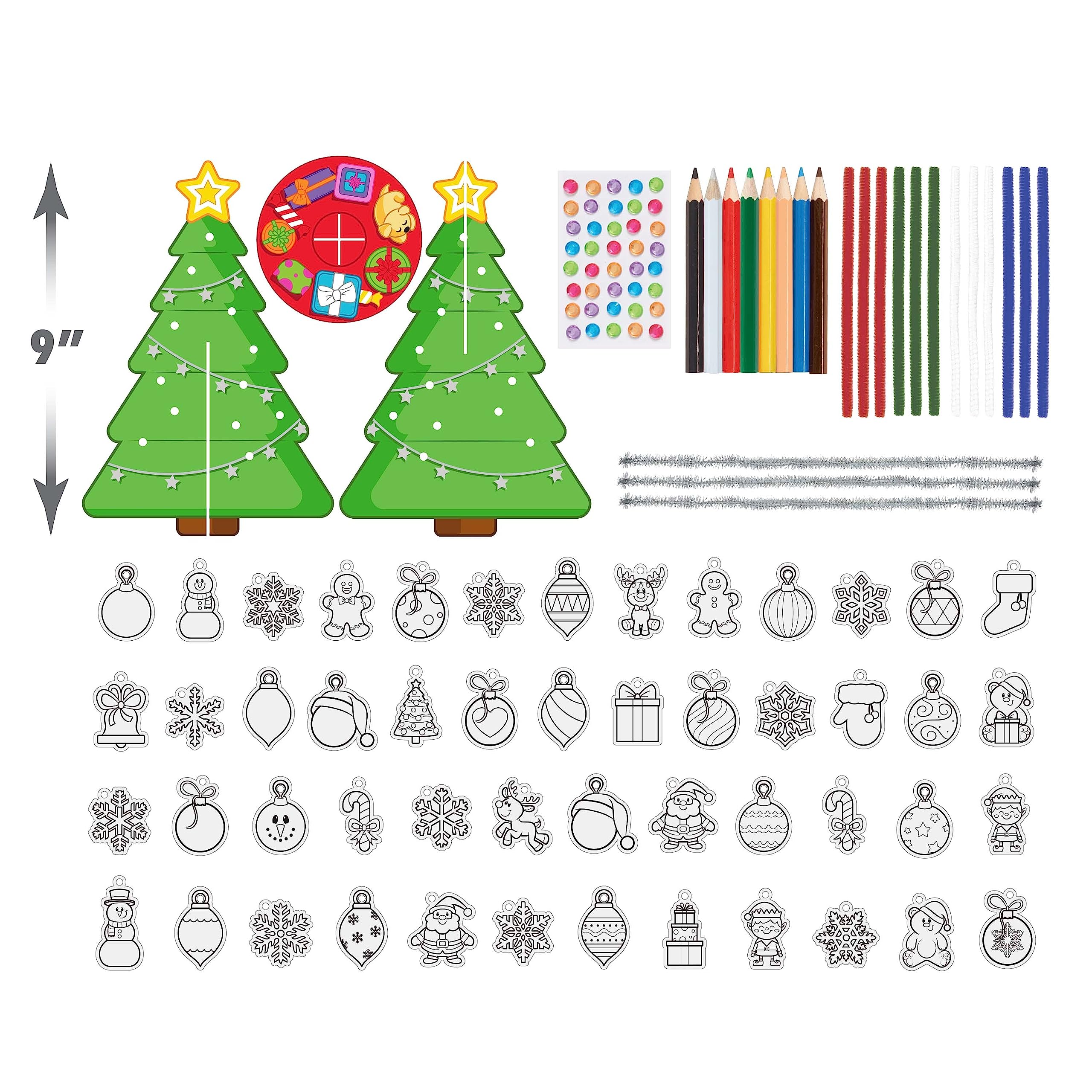 Foto 3 pulgar | Kit De Manualidades Just Play Shrinky Dink Christmas Tree Para Niños Mayores De 5 Años - Venta Internacional.