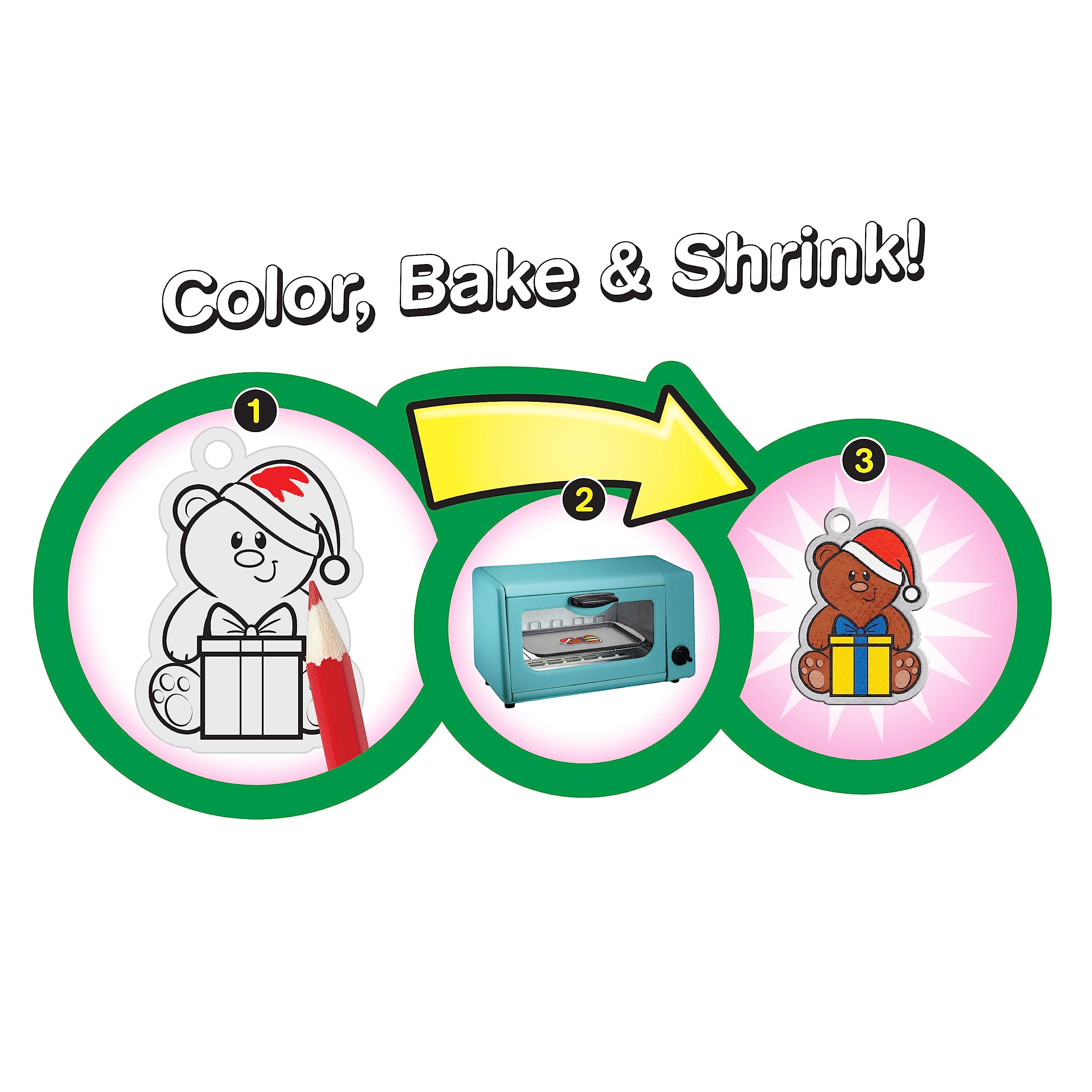 Foto 4 pulgar | Kit De Manualidades Just Play Shrinky Dink Christmas Tree Para Niños Mayores De 5 Años - Venta Internacional.