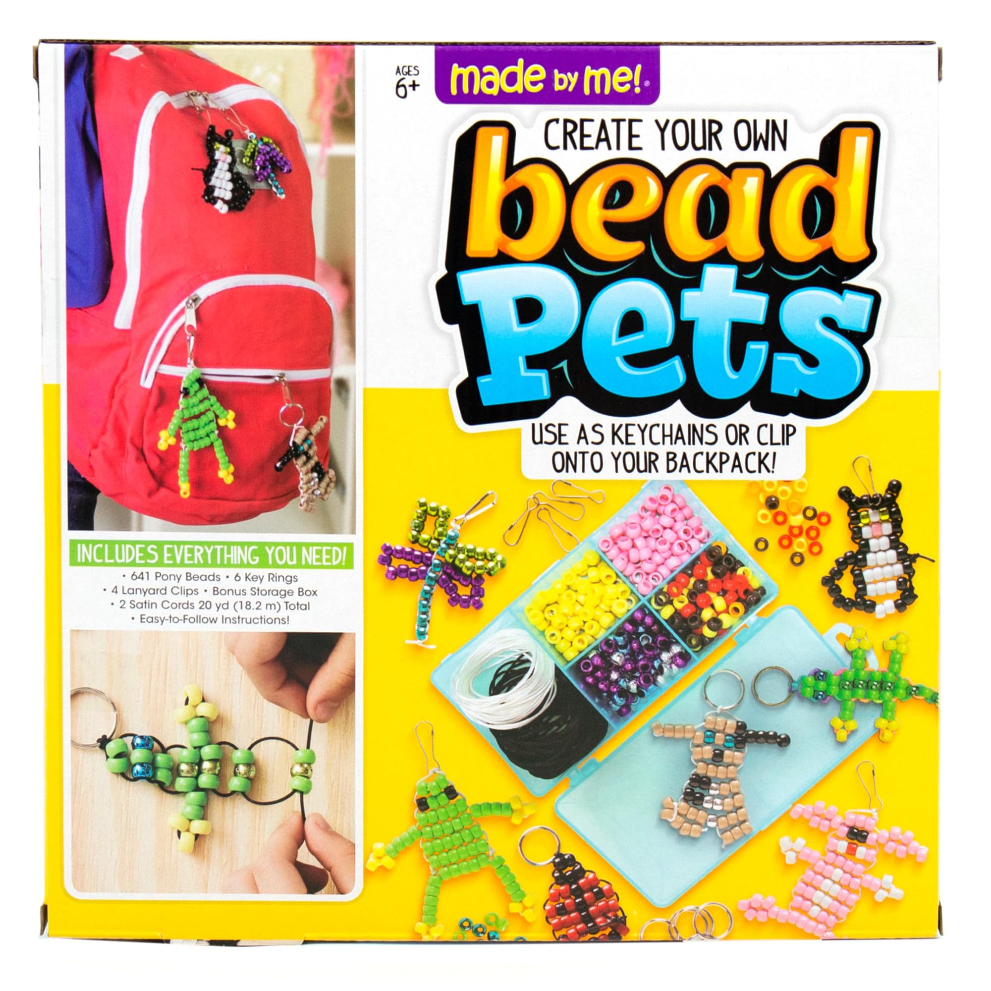 Foto 7 pulgar | Kit Bead Pets Hecho Por Mí Con Más De 600 Cuentas De Poni Y Más - Venta Internacional.