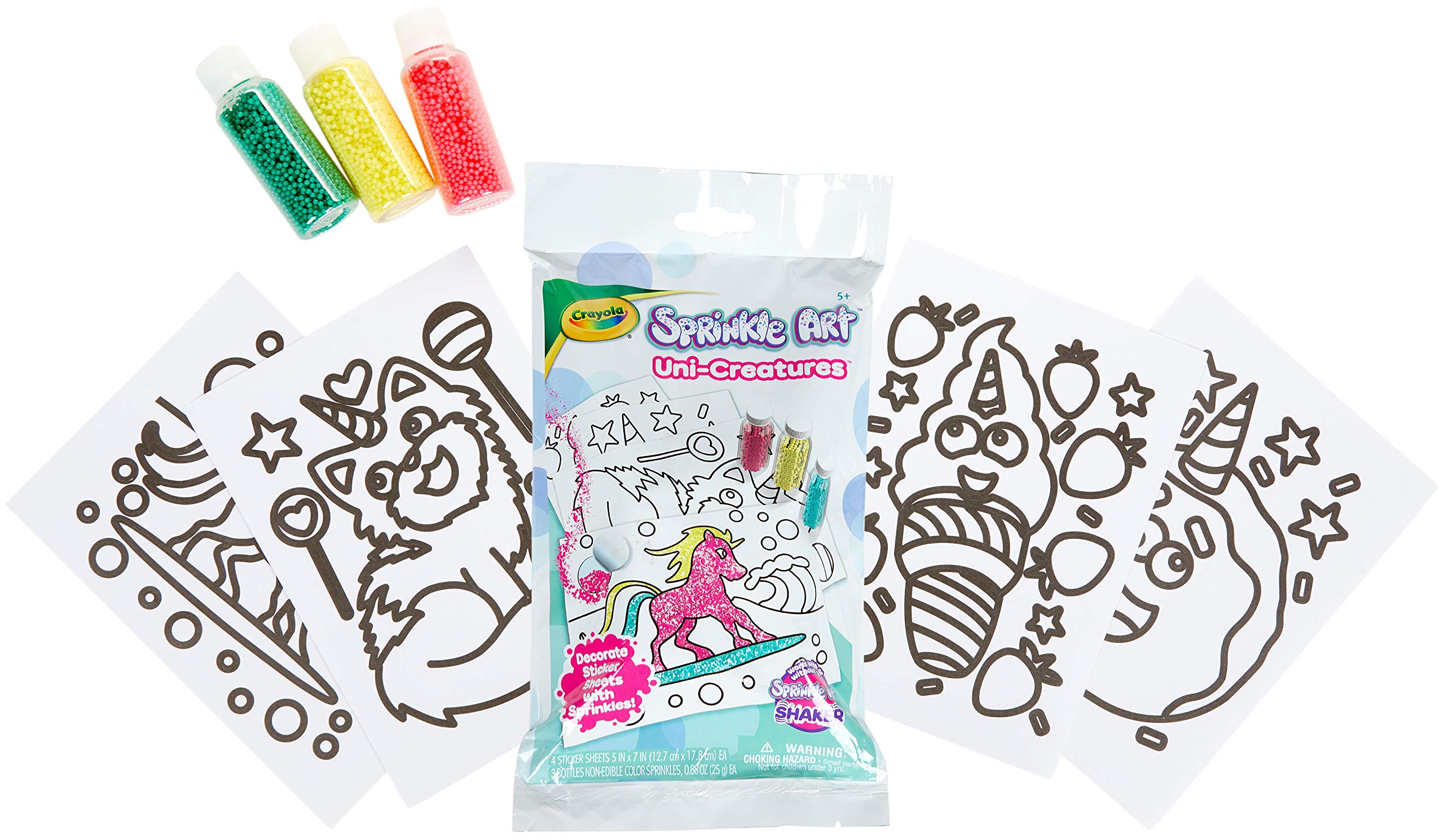 Foto 2 | Set De Manualidades Crayola Unicorn Creatures Sprinkle Para Niños Mayores De 5 Años - Venta Internacional.