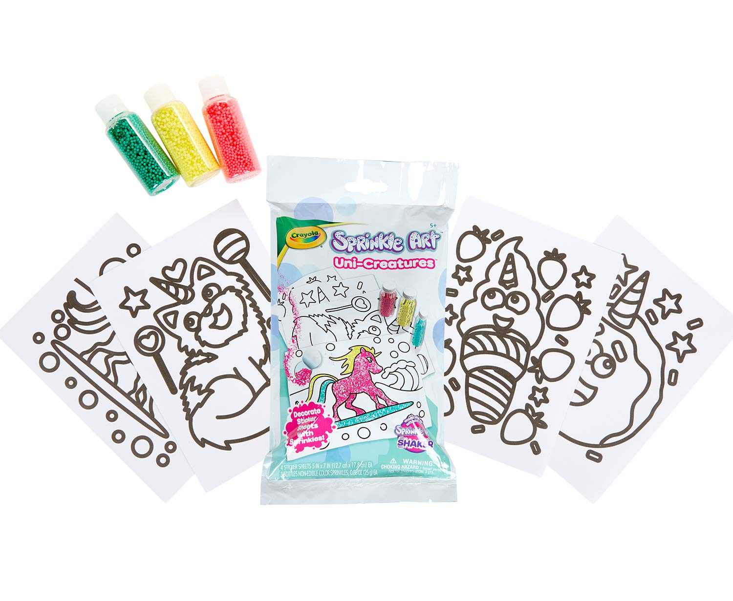 Foto 7 pulgar | Set De Manualidades Crayola Unicorn Creatures Sprinkle Para Niños Mayores De 5 Años - Venta Internacional.