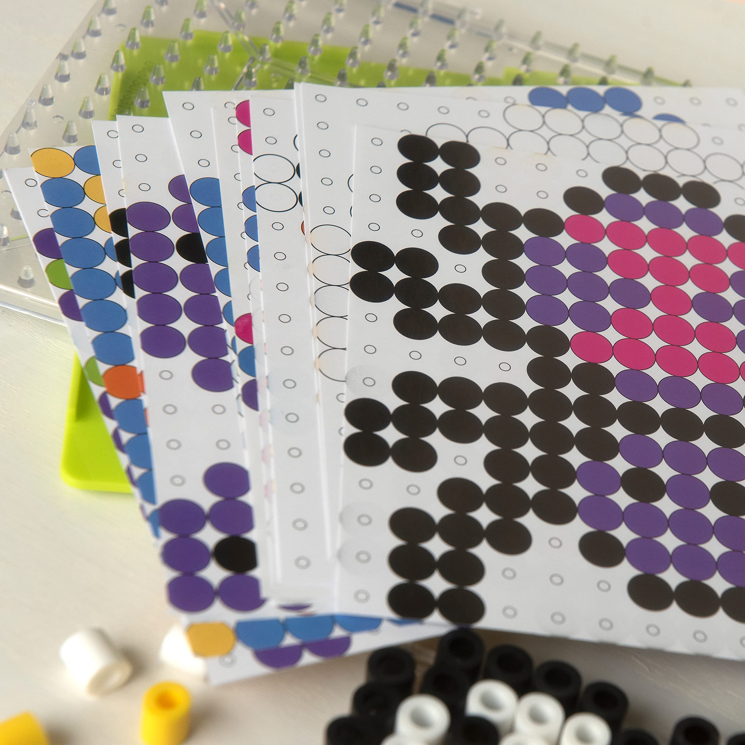 Foto 5 | Tarjetas Y Tableros Perforados Fuse Bead Pattern Perler Biggie, 20 Unidades - Venta Internacional.