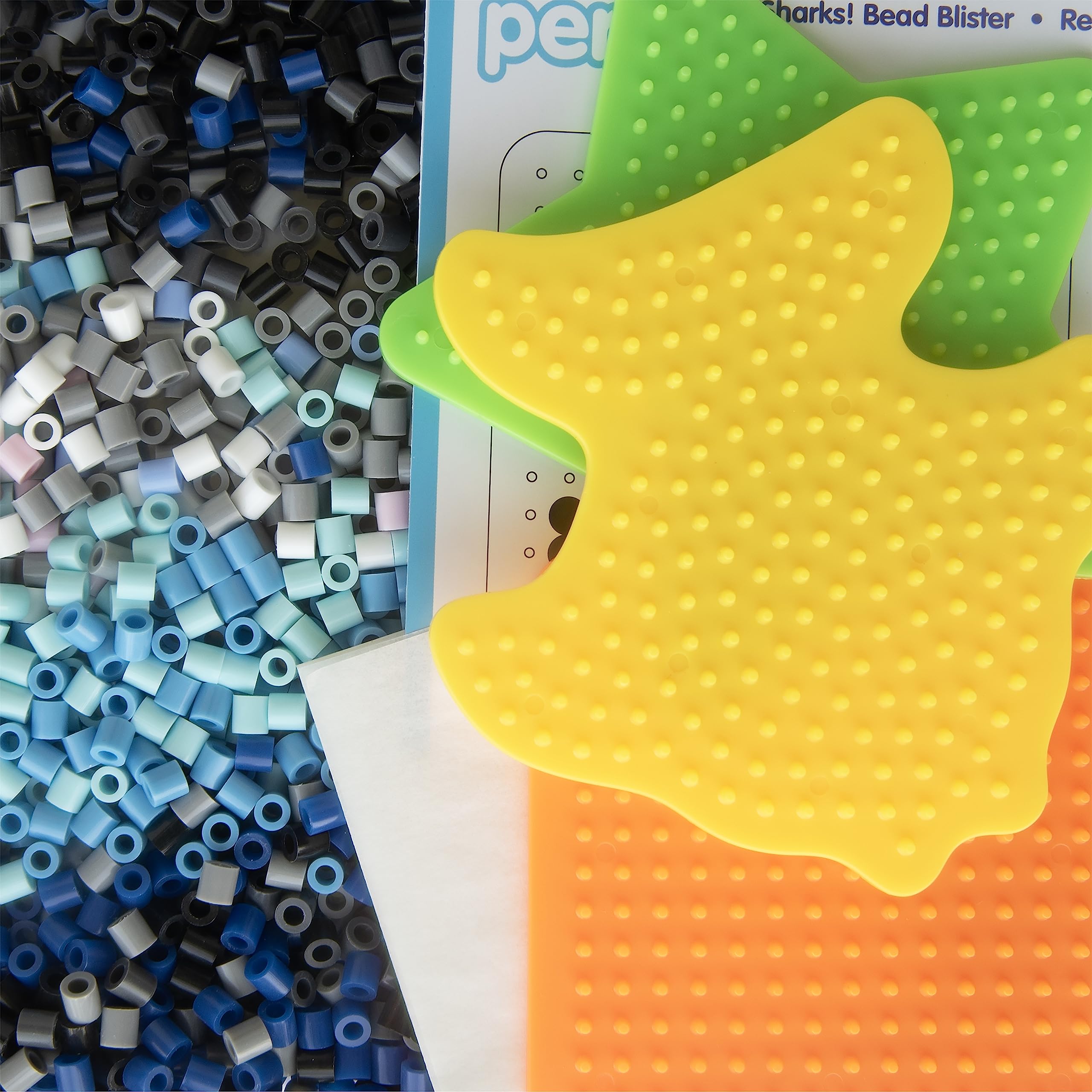 Foto 7 | Kit De Actividades Fuse Bead Perler 'shark' Para Niños Con 2004 Unidades - Venta Internacional.