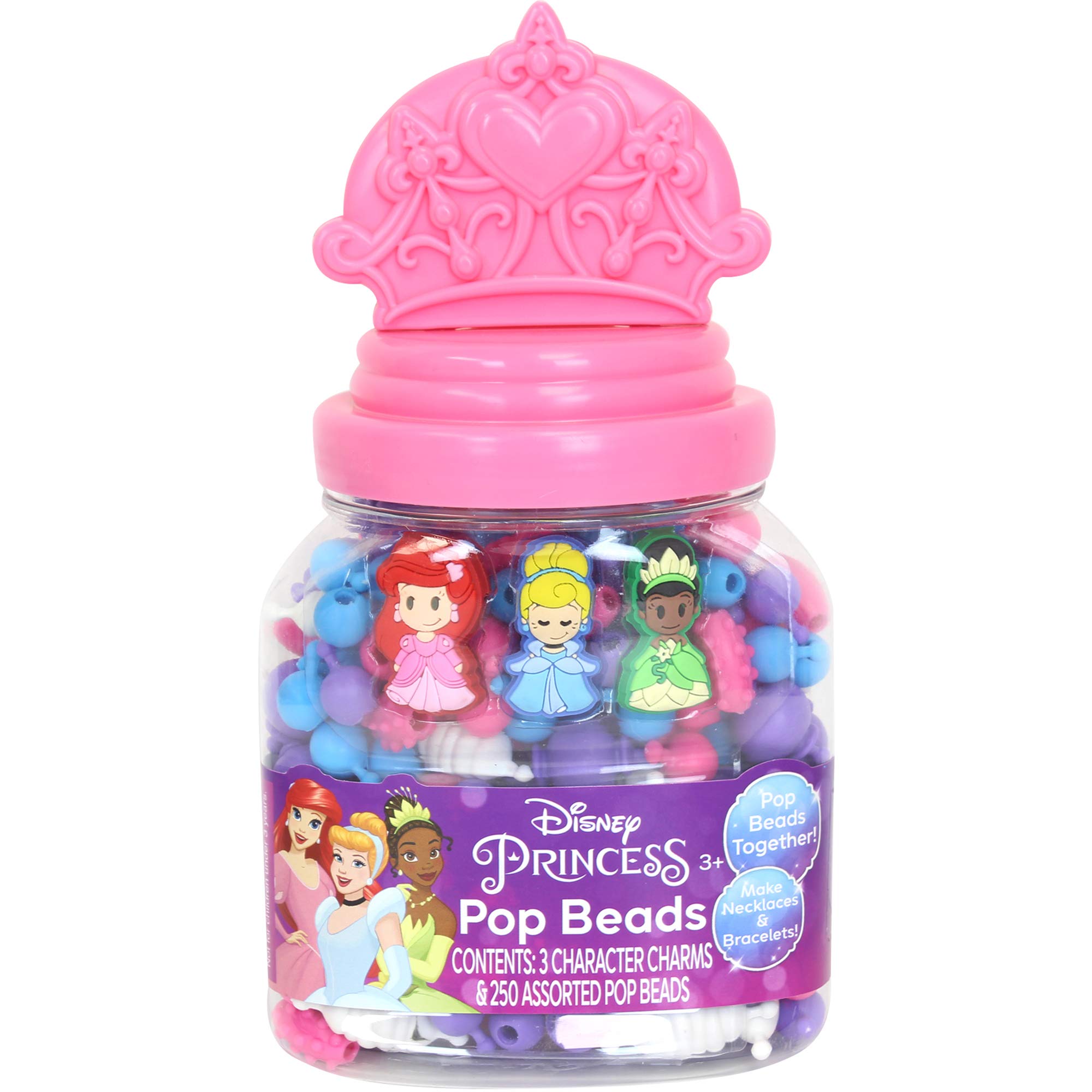 Foto 2 pulgar | Pop Beads Tara Toys Princess 51503 Con 250 Cuentas Y Dijes - Venta Internacional.