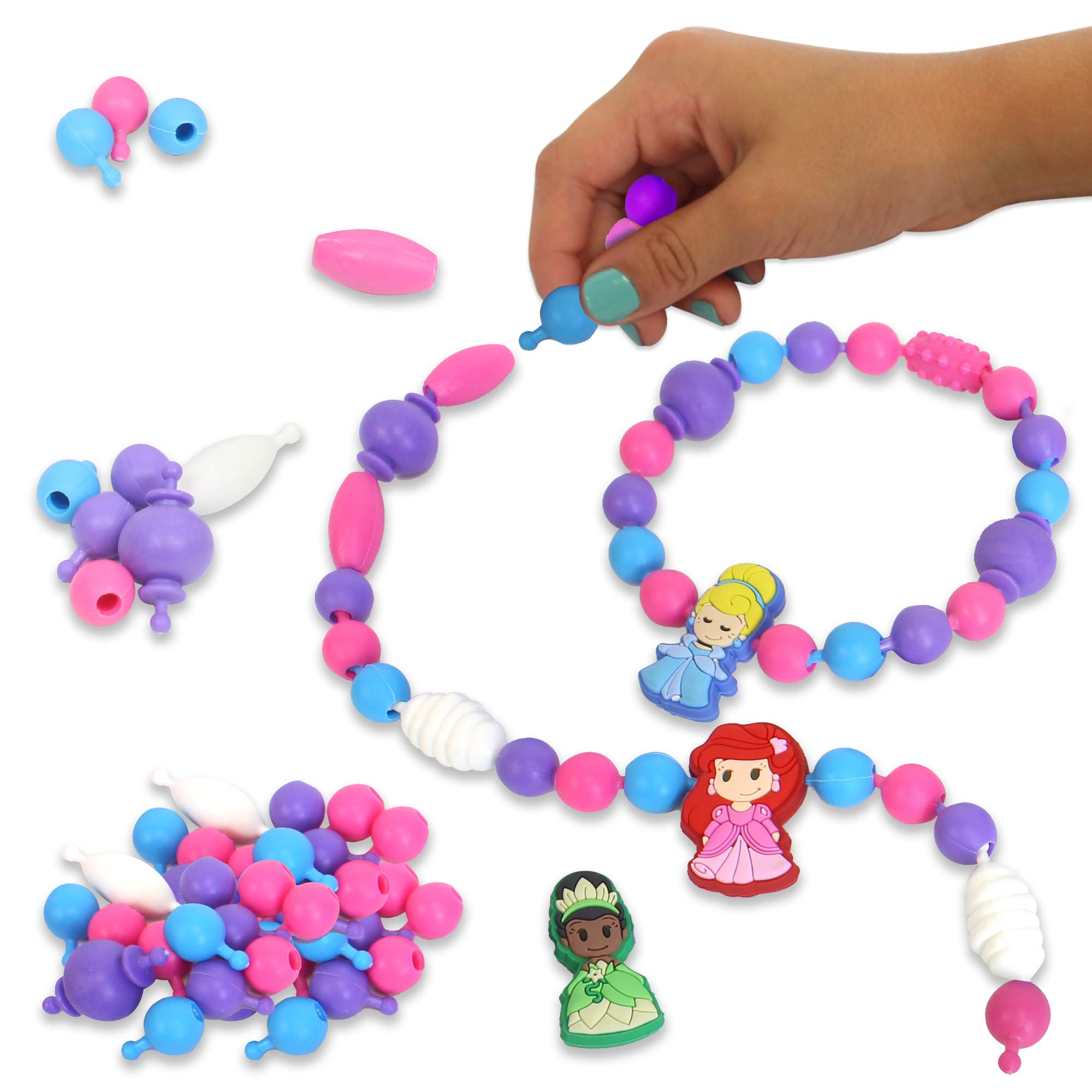 Foto 4 pulgar | Pop Beads Tara Toys Princess 51503 Con 250 Cuentas Y Dijes - Venta Internacional.