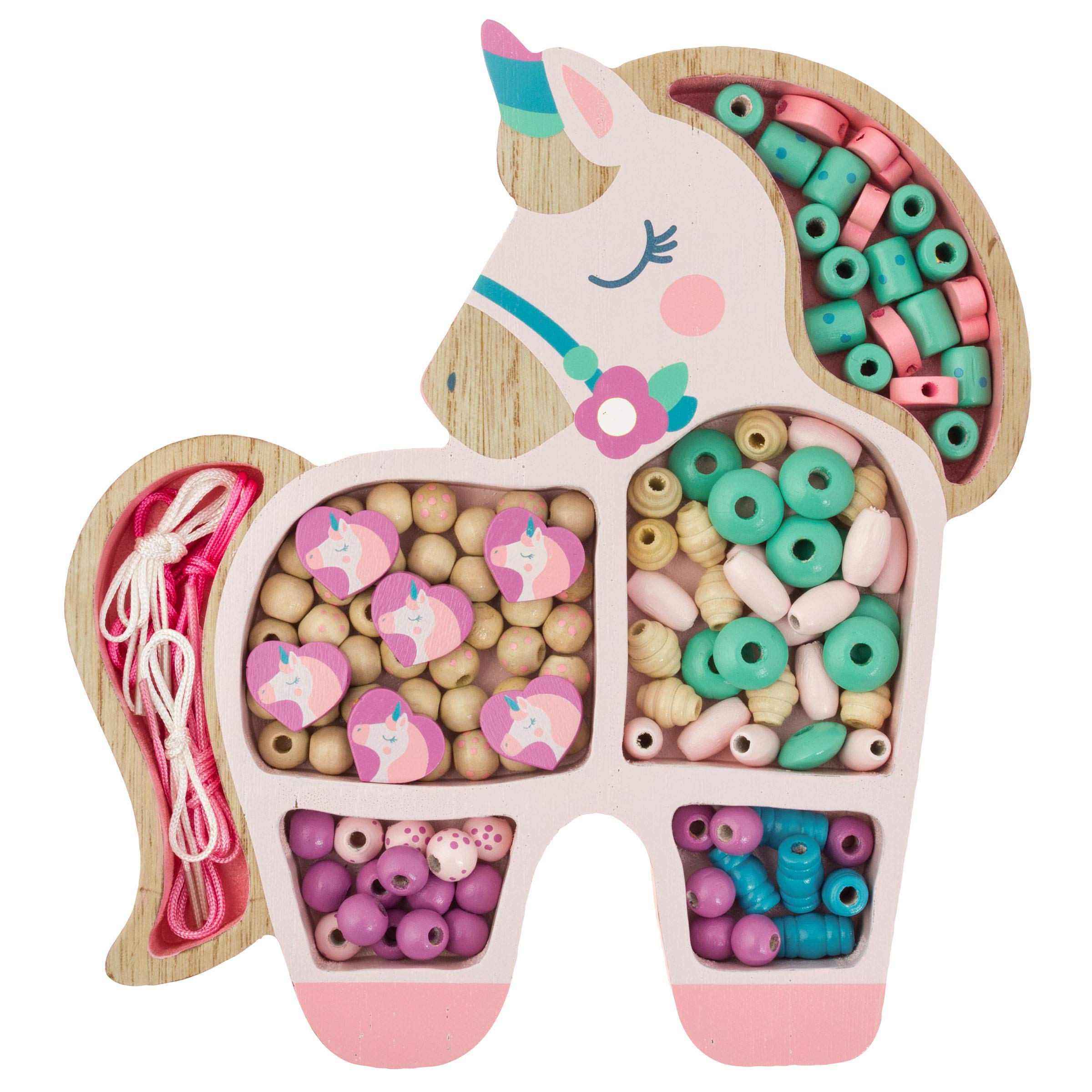 Unicornio Stephen Joseph De Bead Boutique Con 4 Collares Y 4 Pulseras - Venta Internacional.