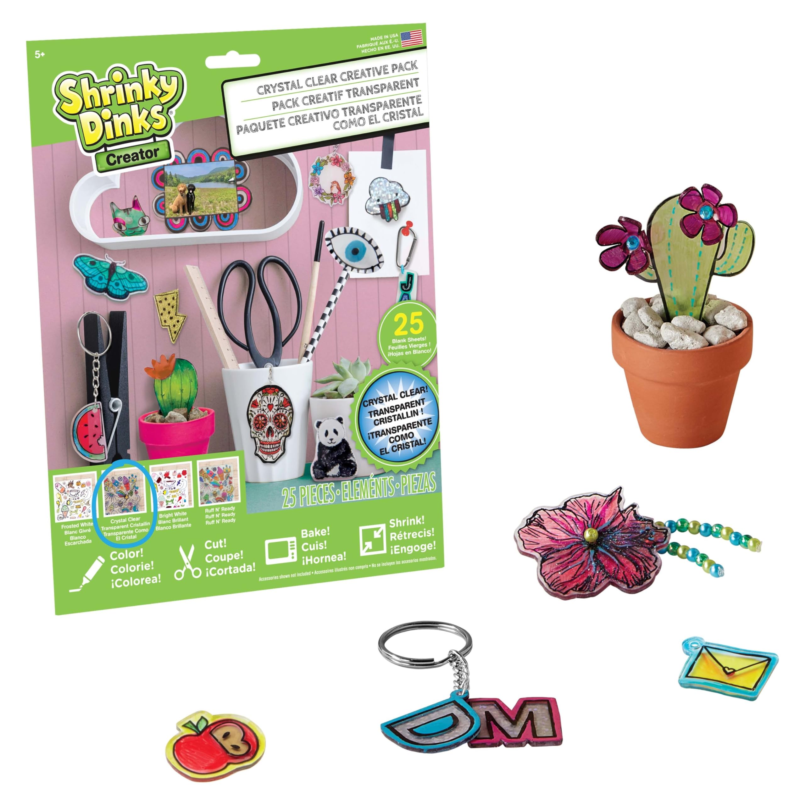 Foto 2 pulgar | Set De Actividades De Arte Y Artesanía Just Play Shrinky Dinks 6+ - Venta Internacional.