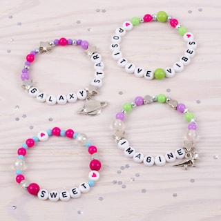 Foto 4 | Kit De Pulseras Make It Real Block 'n Rock Con 147 Piezas Para Más De 8 Años - Venta Internacional.