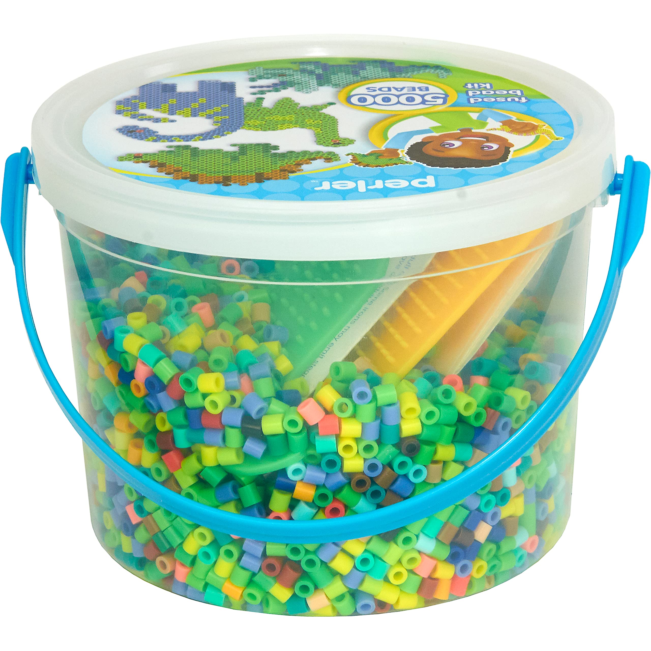 Foto 3 pulgar | Kit De Actividades Craft Bead Bucket Perler Dinosaur 5004 Unidades - Venta Internacional.