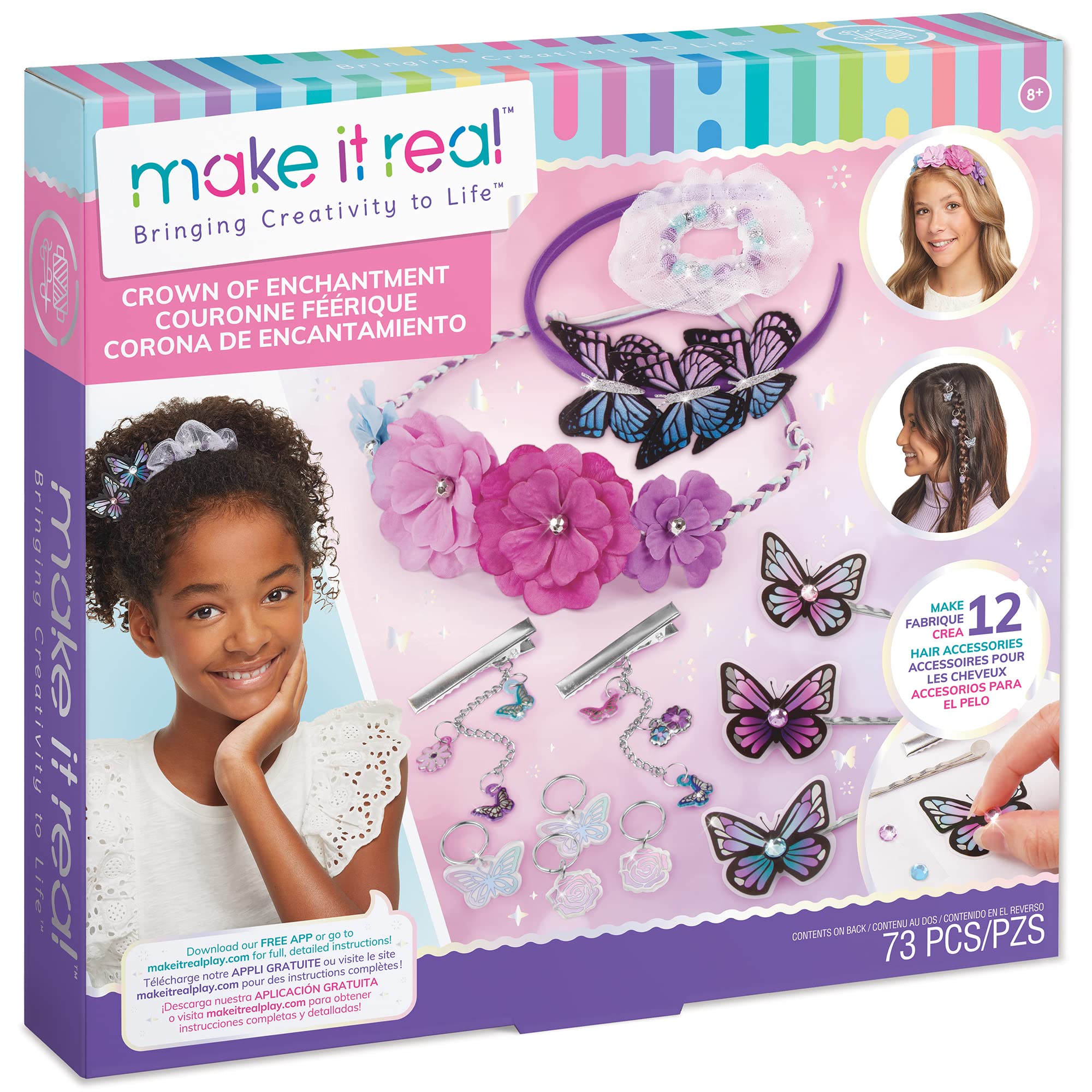 Foto 2 pulgar | Kit De Joyas Make It Real Crown Of Enchantment Con 73 Piezas - Venta Internacional.