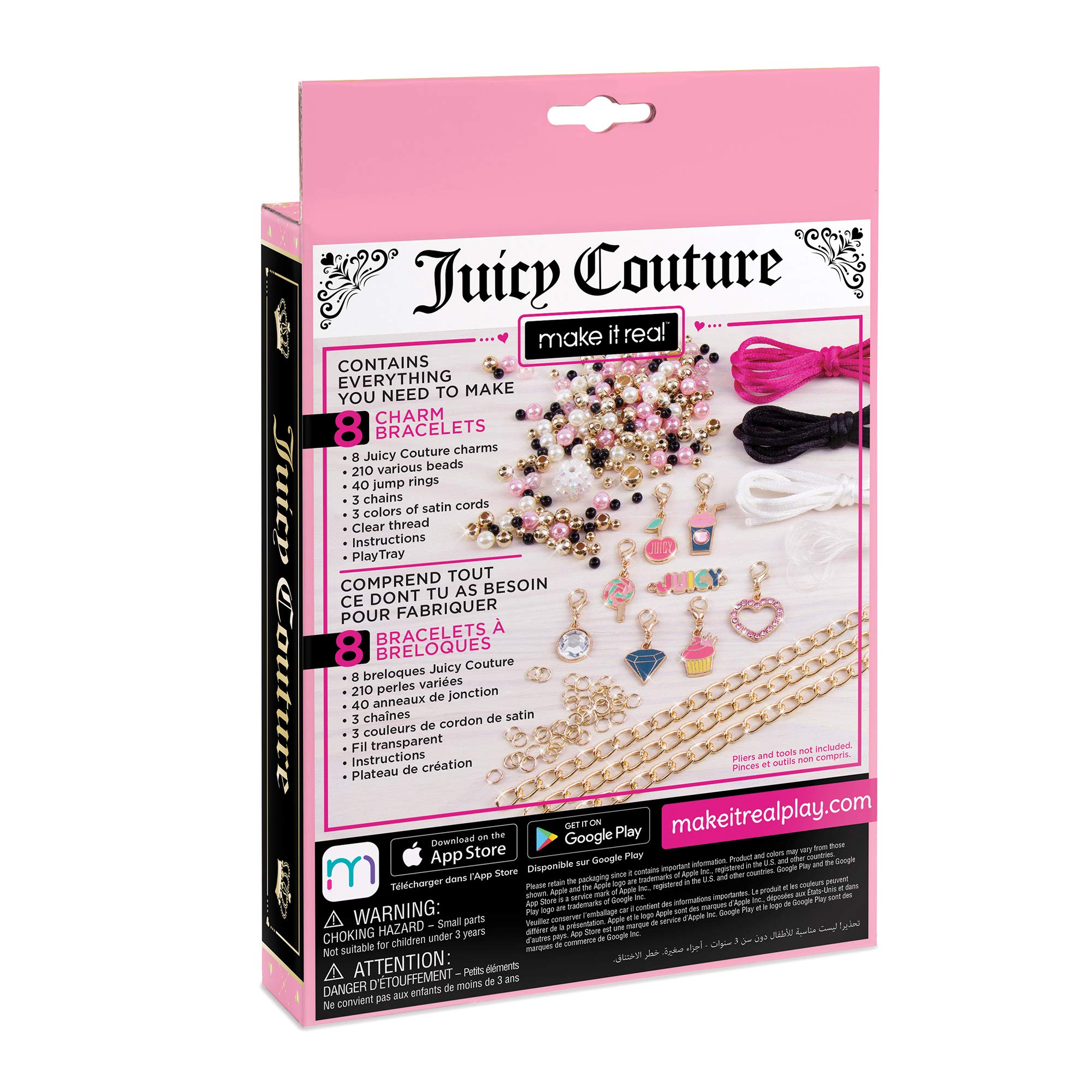Foto 3 pulgar | Kit Para Hacer Pulseras Con Dijes Diy Make It Real Juicy Couture - Venta Internacional.