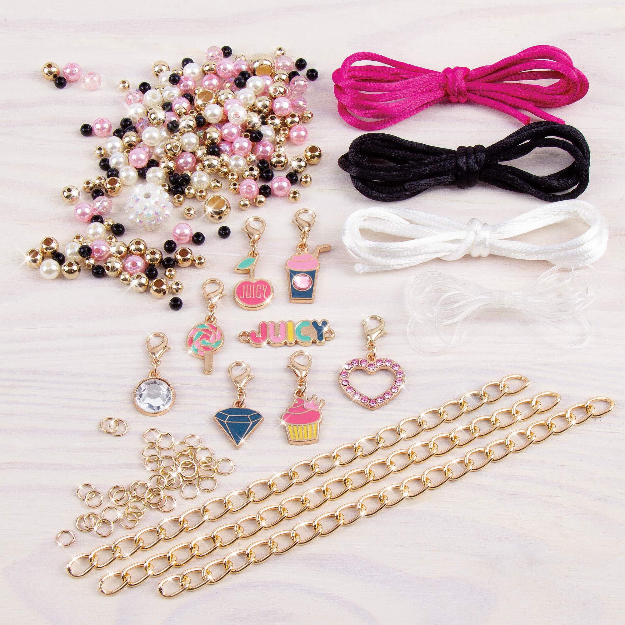 Foto 4 pulgar | Kit Para Hacer Pulseras Con Dijes Diy Make It Real Juicy Couture - Venta Internacional.