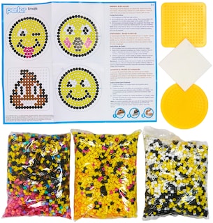Foto 4 | Cubo Para Emojis Craft Perler Beads, 8500 Unidades, Con Tableros Perforados Y Estampado - Venta Internacional.