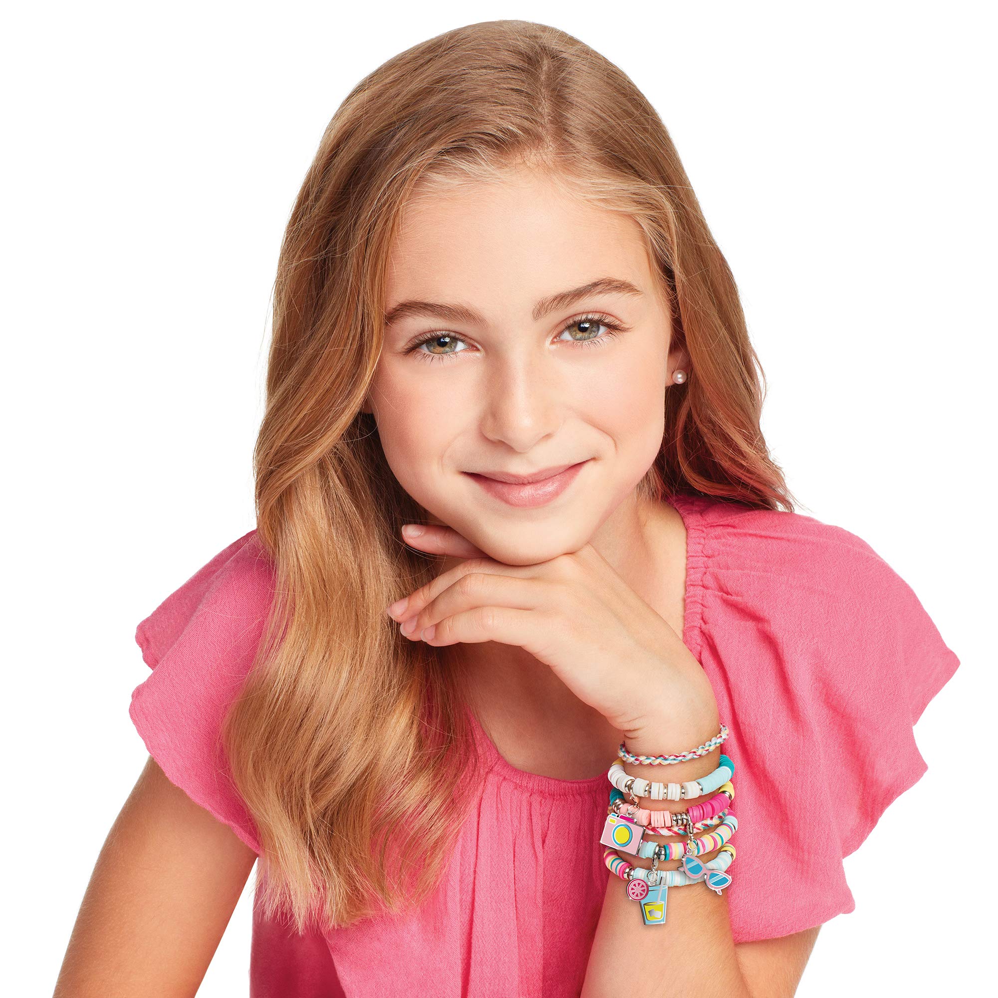 Foto 5 | Kit Para Hacer Pulseras Make It Real Summer Vibes Para Niñas De Más De 8 Años - Venta Internacional.