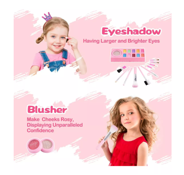 Foto 5 pulgar | Sets De Belleza Juego De Maquillaje Wünd  Lavable Real Para Niñas