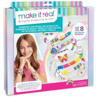 Foto 1 | Set Para Hacer Joyas Make It Real Rainbows & Pearls Para Más De 8 Años - Venta Internacional.
