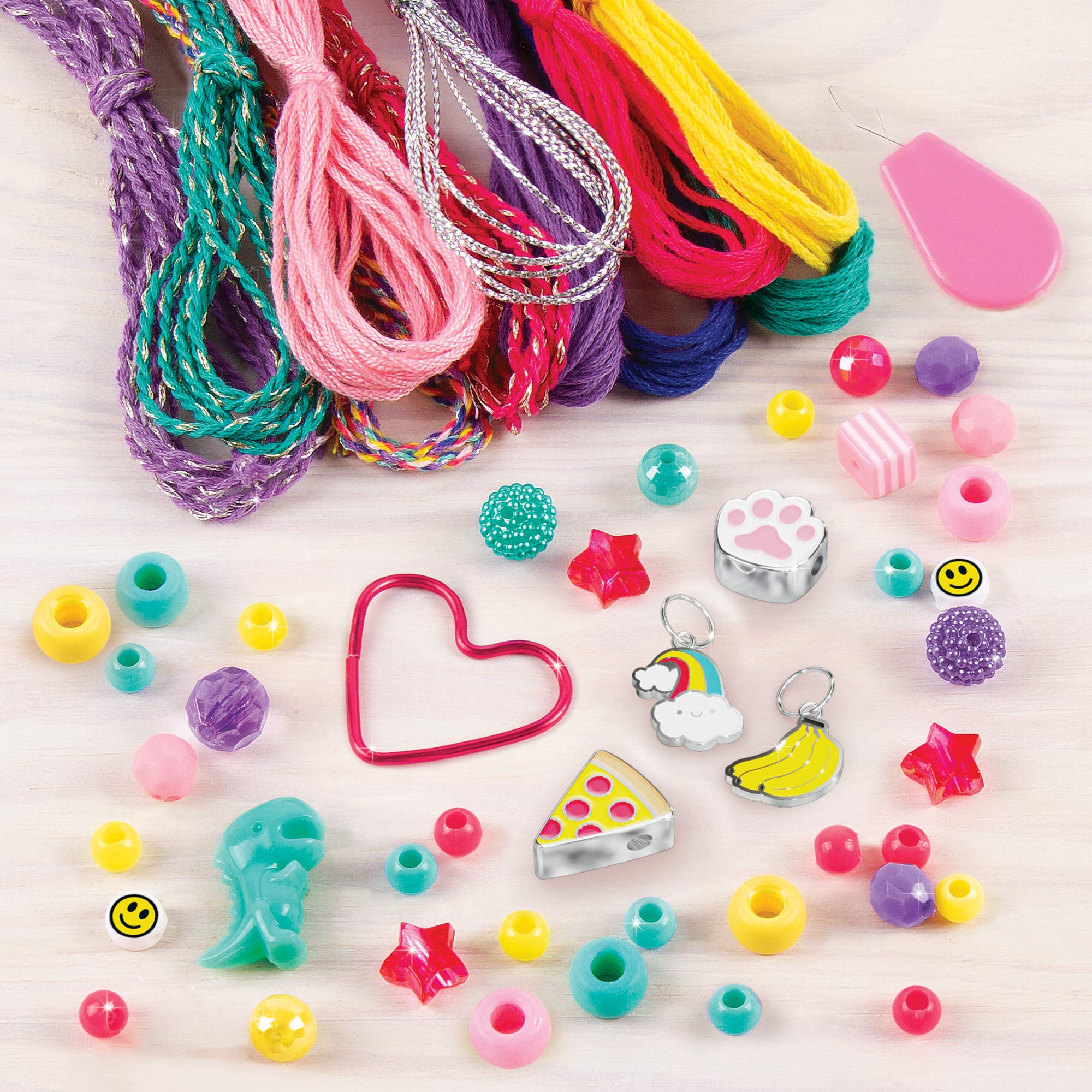 Foto 4 pulgar | Kit Para Hacer Pulseras Make It Real Good Vibes Con Funda Para Niñas Mayores De 8 Años - Venta Internacional.