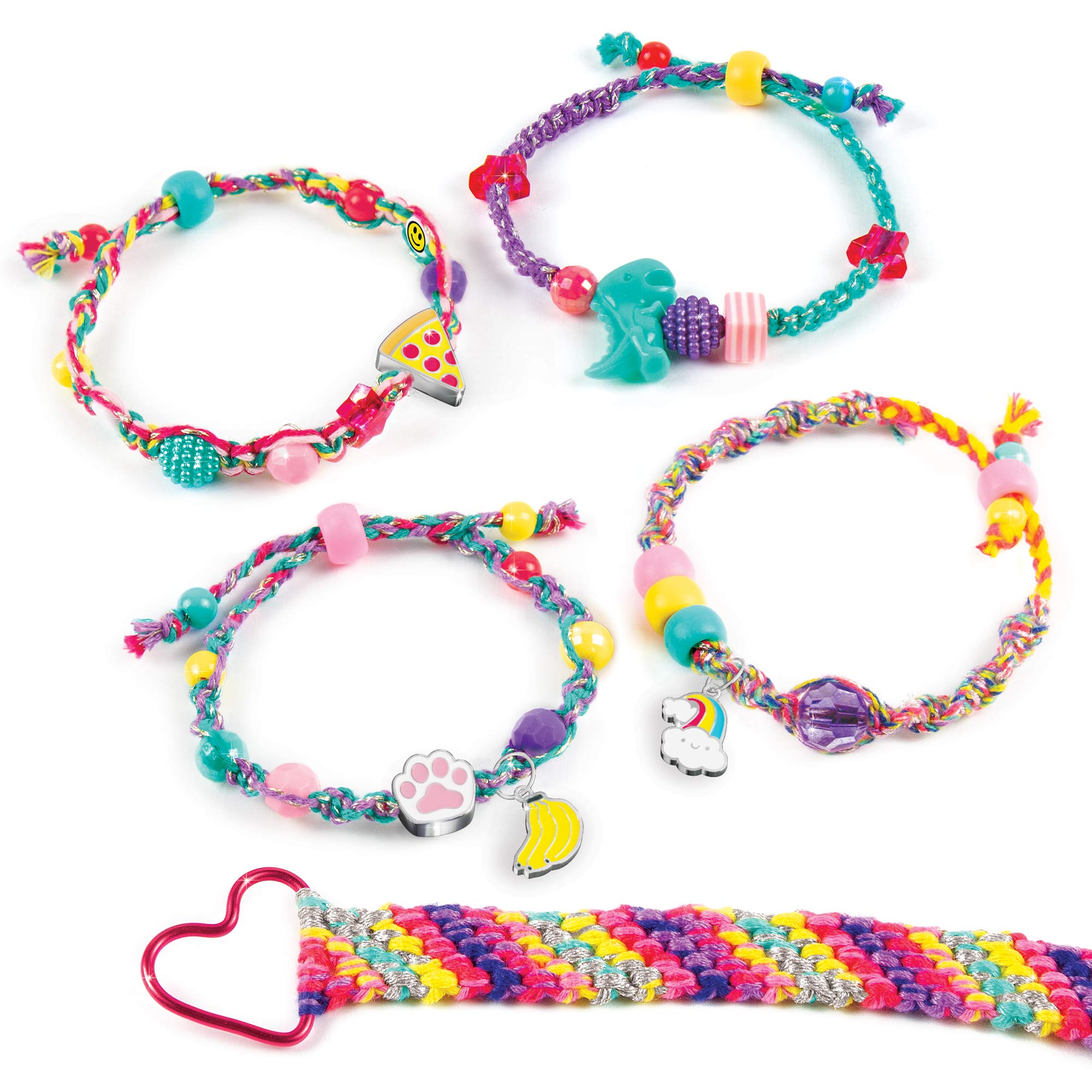 Foto 5 pulgar | Kit Para Hacer Pulseras Make It Real Good Vibes Con Funda Para Niñas Mayores De 8 Años - Venta Internacional.