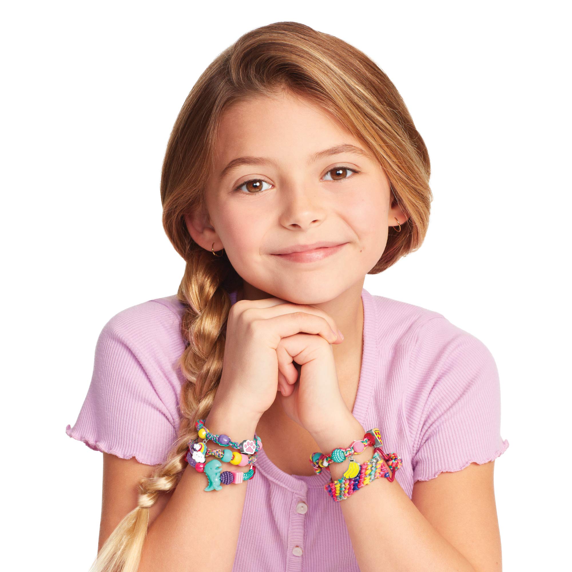 Foto 5 | Kit Para Hacer Pulseras Make It Real Good Vibes Con Funda Para Niñas Mayores De 8 Años - Venta Internacional.