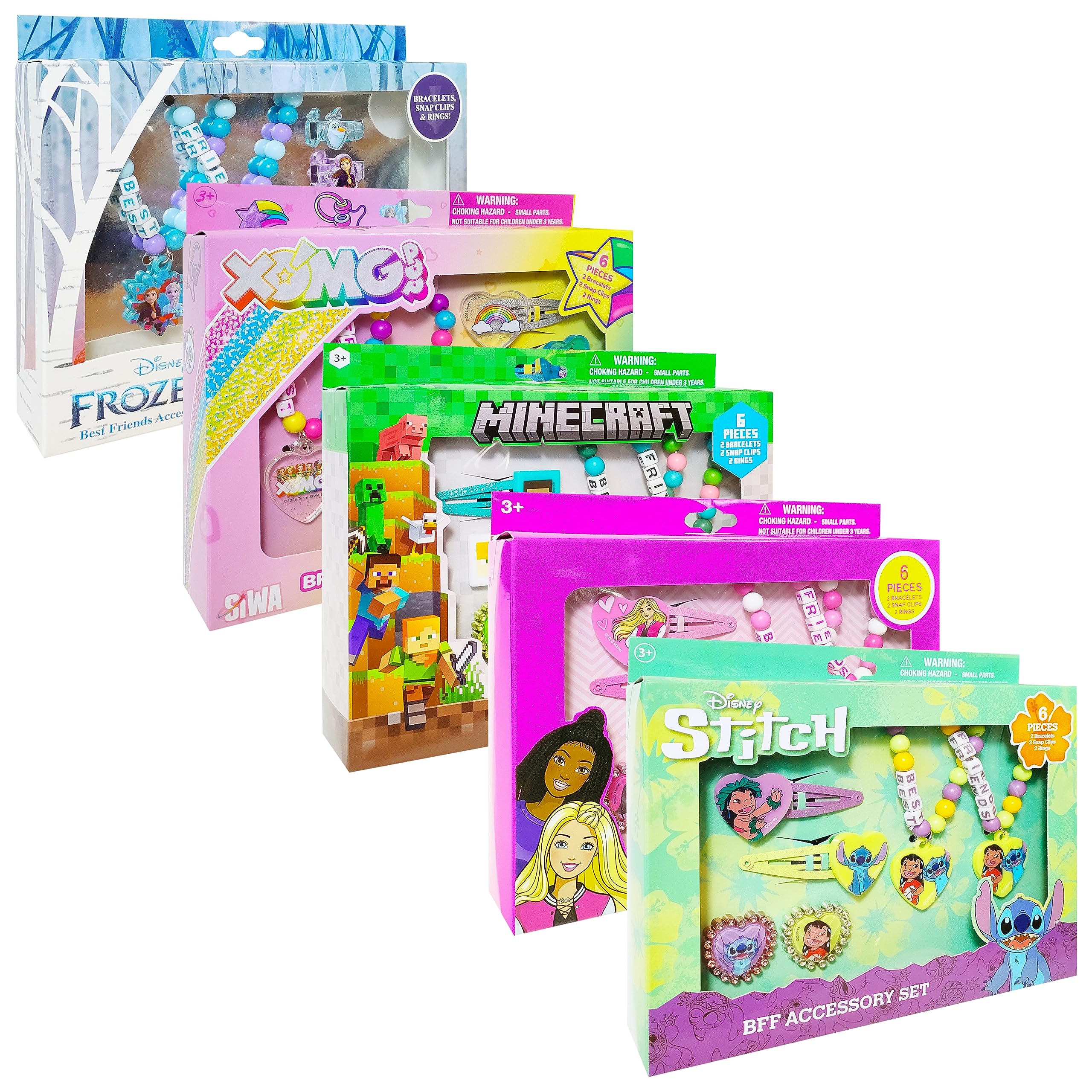 Foto 7 | Juego De Joyeros De Juguete Luv Her Disney Stitch Girls Bff, 6 Piezas - Venta Internacional.