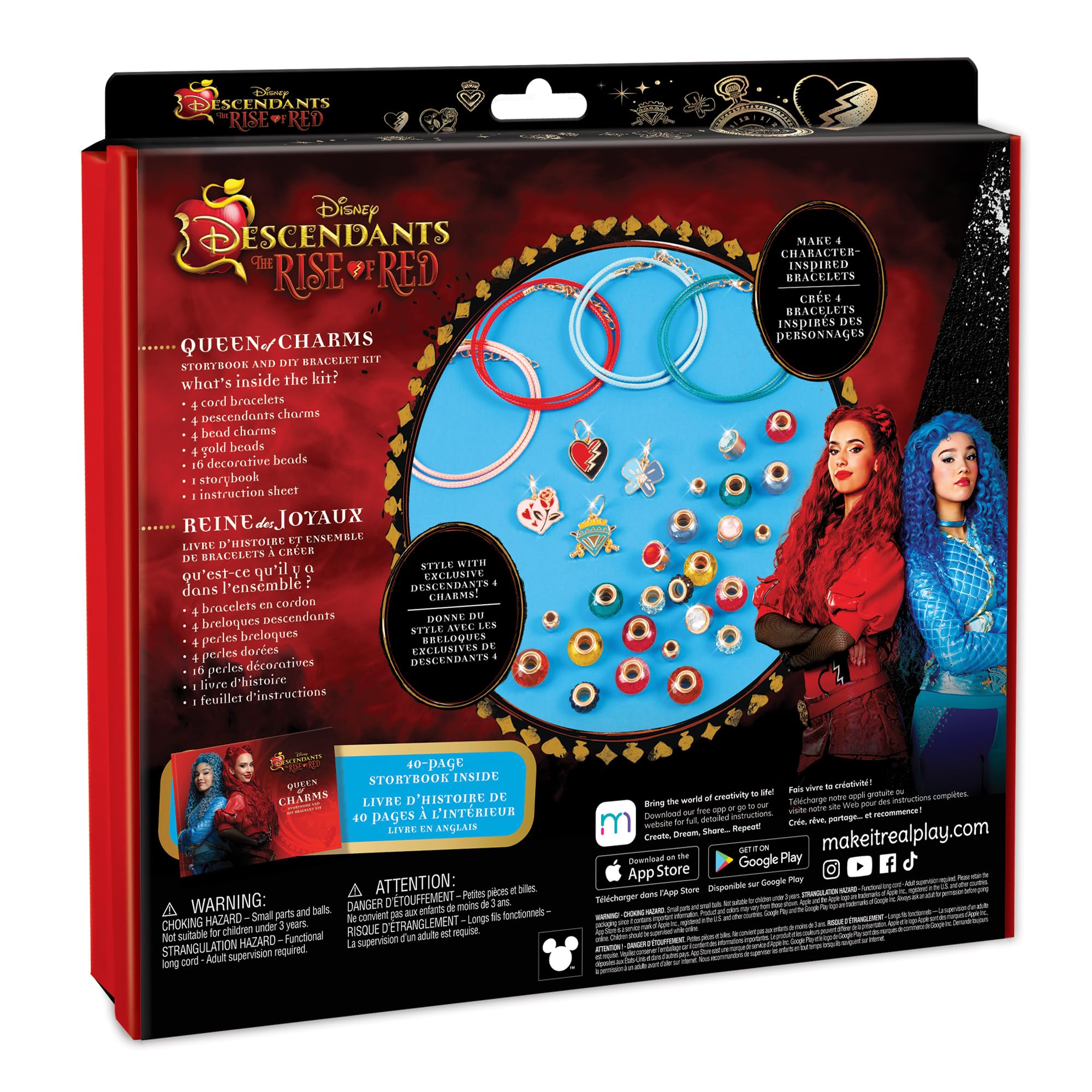 Foto 3 pulgar | Kit De Joyas Make It Real Descendants 4 Rise Of Red, 34 Piezas - Venta Internacional.