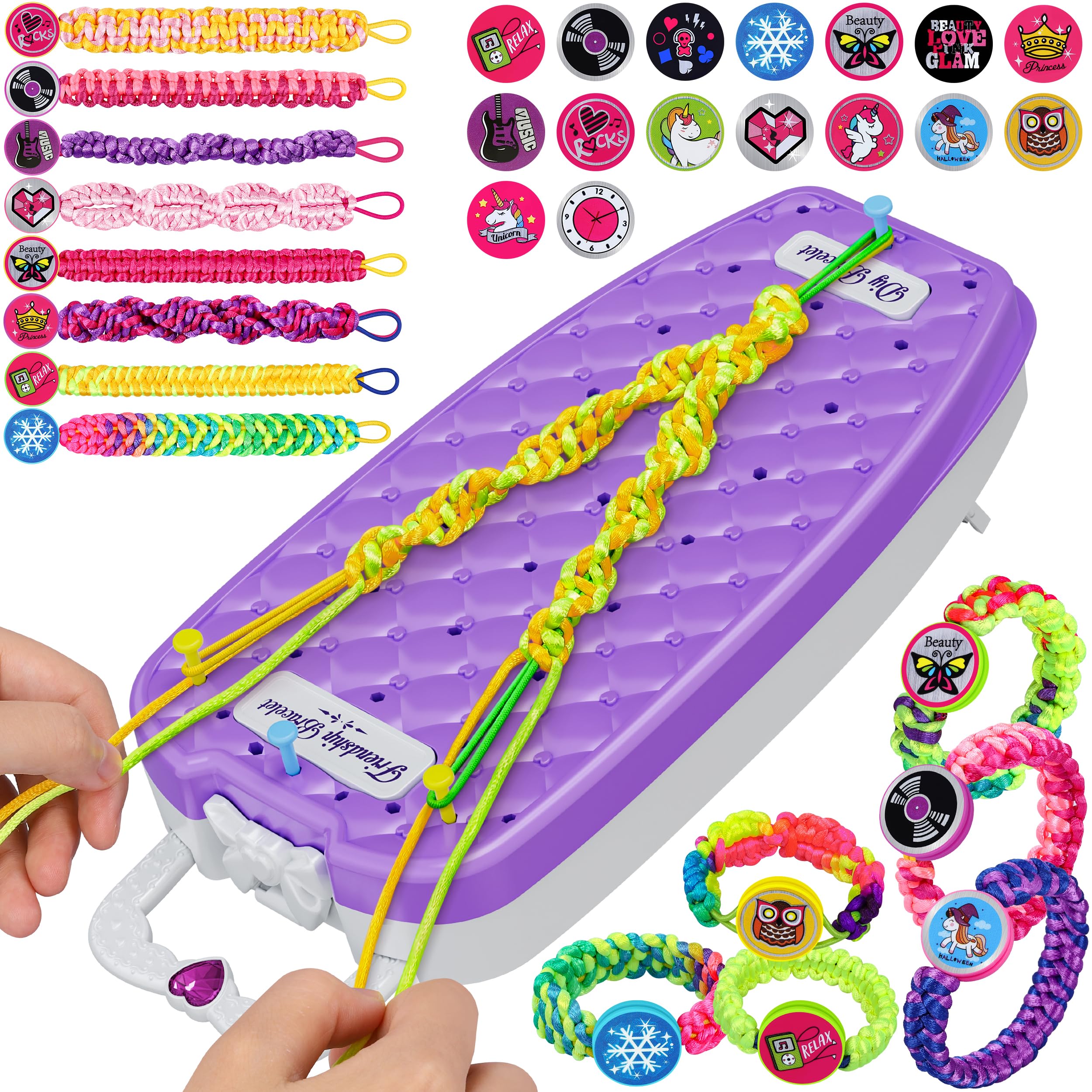 Foto 2 pulgar | Kit De Fabricación De Pulseras De Amistad Dpai Para Niñas Mayores De 6 Años - Venta Internacional.