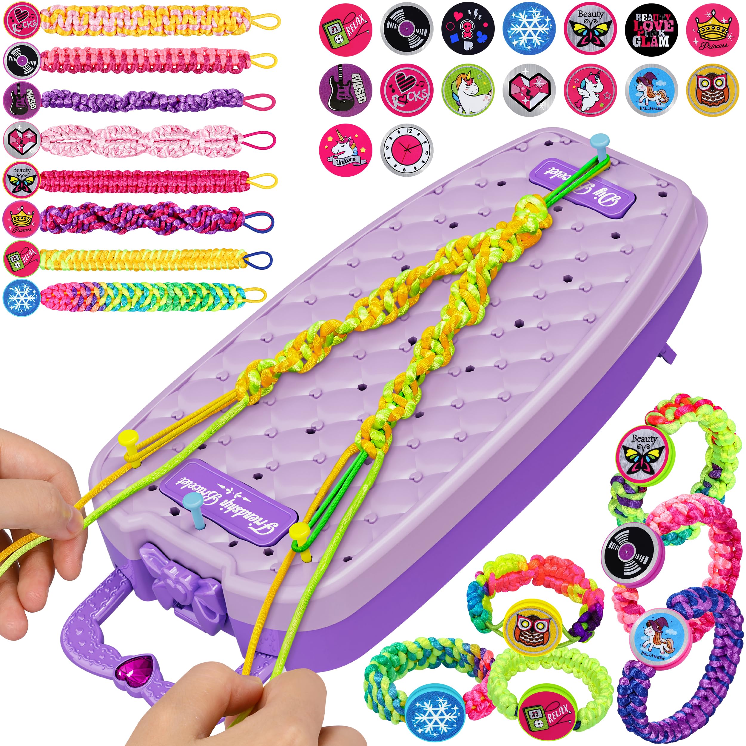 Foto 2 pulgar | Kit De Fabricación De Pulseras De Amistad Dpai Para Niñas Mayores De 6 Años - Venta Internacional.