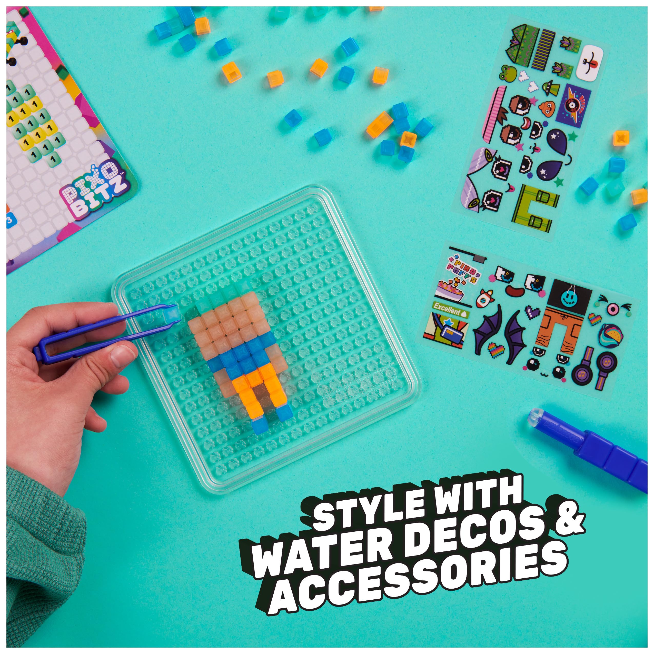 Foto 4 pulgar | Juguetes Infantiles Arts And Crafts Pixobitz Neon Studio Con 600 Cuentas - Venta Internacional.