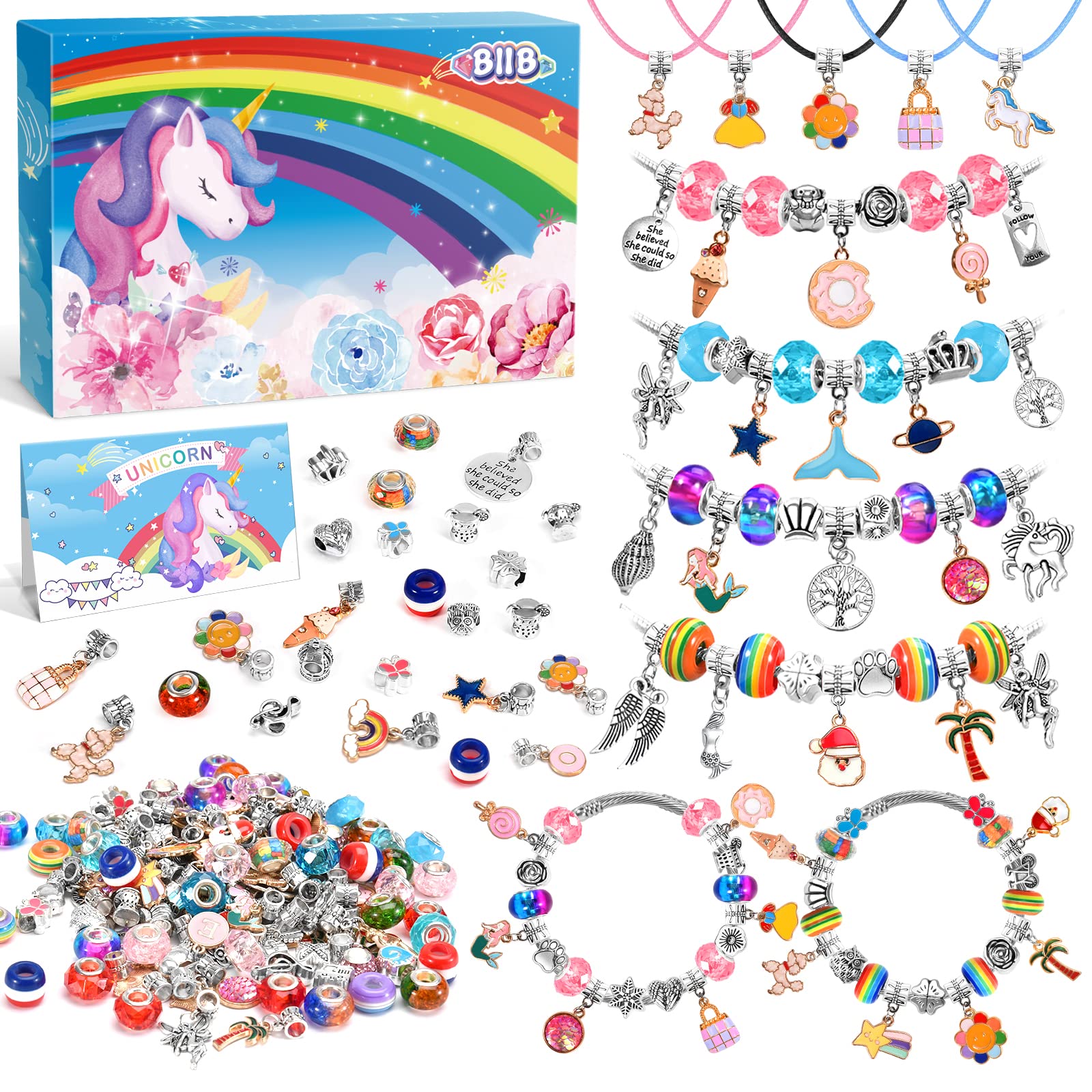 Foto 2 pulgar | Kit De Fabricación De Joyas Biib Para Niñas De 8 A 12 Años - Venta Internacional.