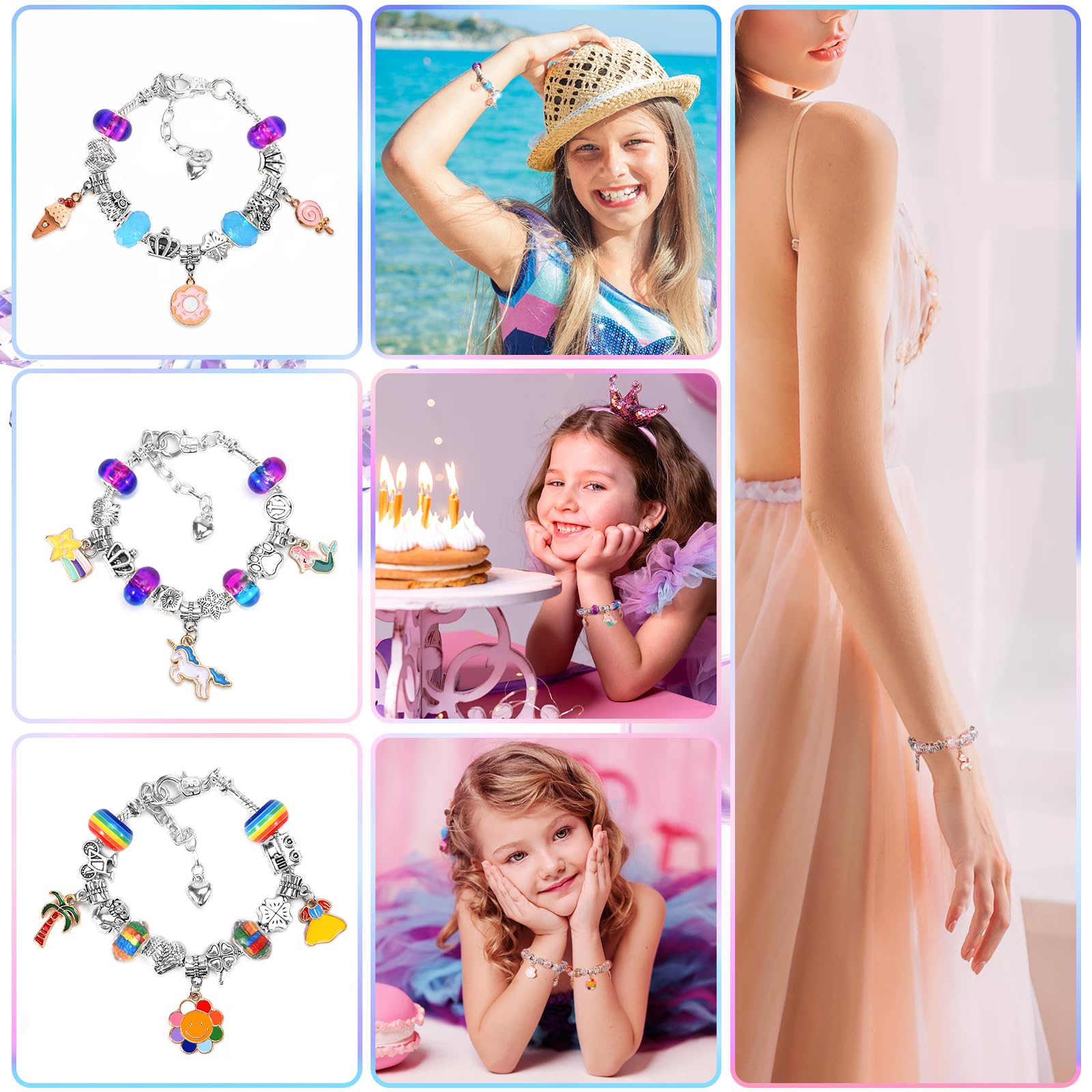 Foto 7 pulgar | Kit De Fabricación De Joyas Biib Para Niñas De 8 A 12 Años - Venta Internacional.